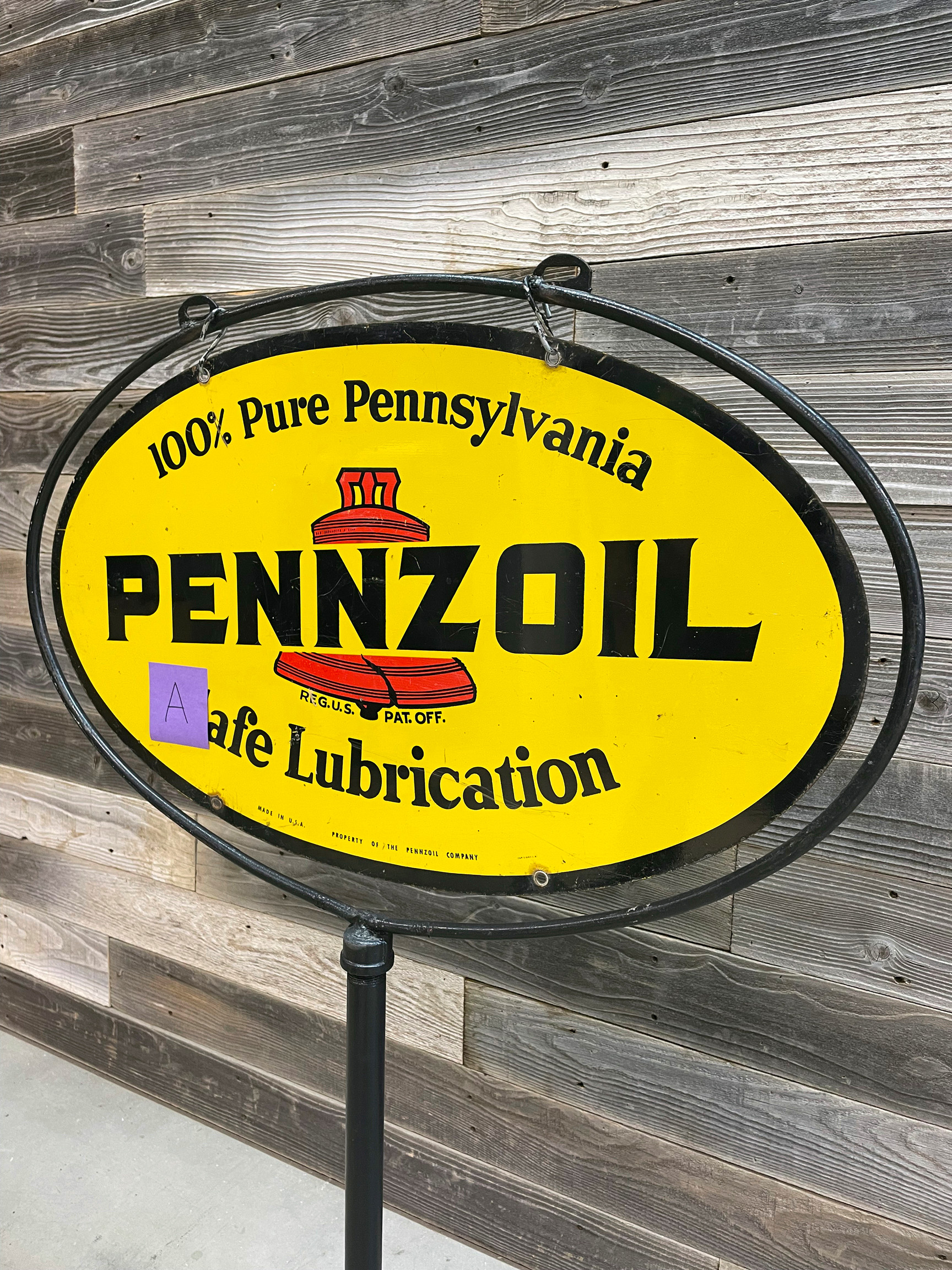 PENNZOIL ヴィンテージ電光看板 PENNZOIL ヴィンテージ電光看板