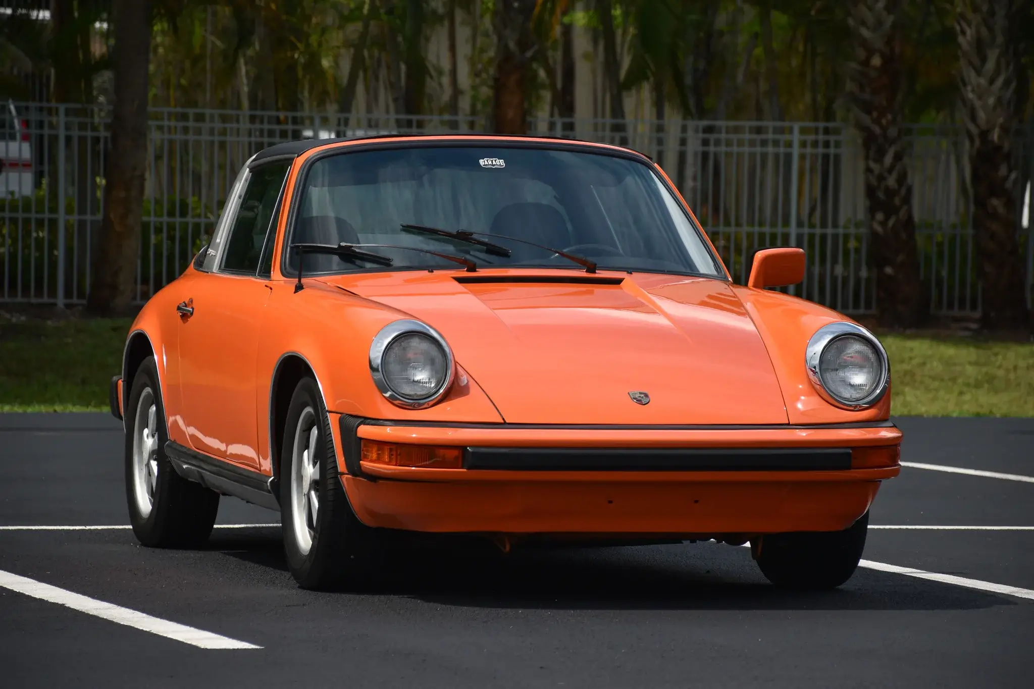 MP: Continental Orange 1977 Porsche 911S Targa 5-Speed | PCARMARKET
