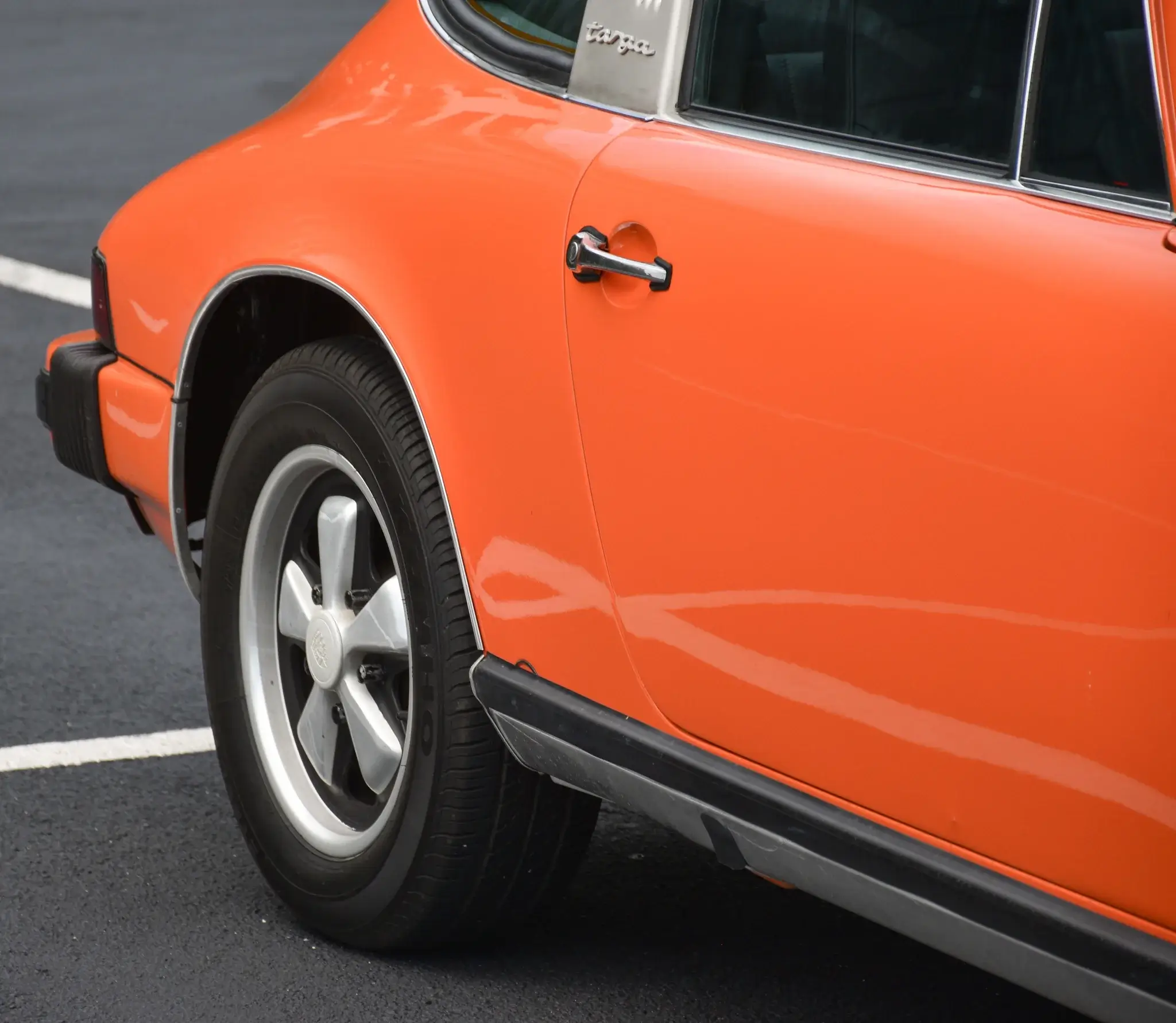 MP: Continental Orange 1977 Porsche 911S Targa 5-Speed | PCARMARKET