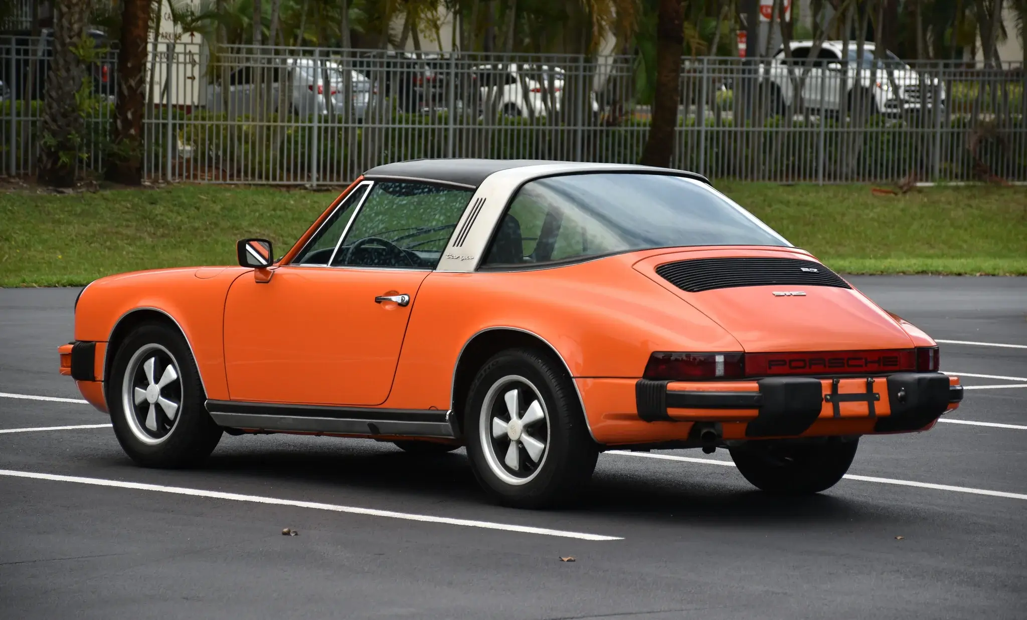 MP: Continental Orange 1977 Porsche 911S Targa 5-Speed | PCARMARKET
