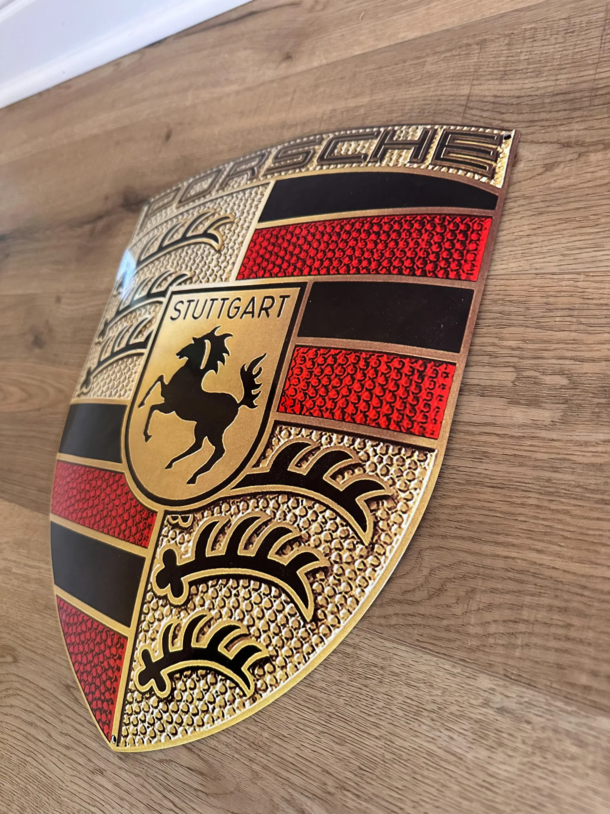 MP: Porsche Enamel Crest | PCARMARKET