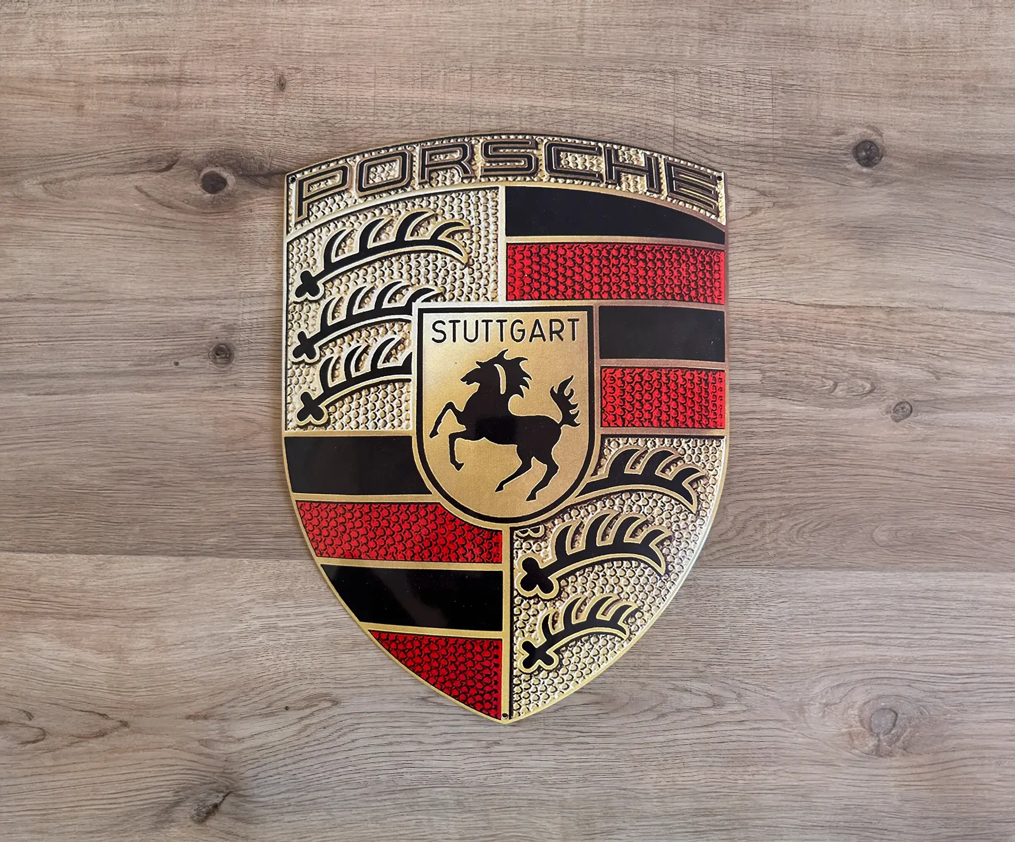 MP: Porsche Enamel Crest | PCARMARKET