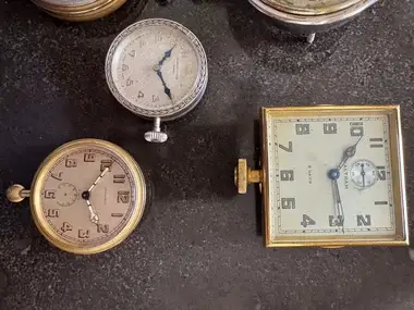 No Reserve Collection of Antique Mechanical Automotive Clocks | PCARMARKET