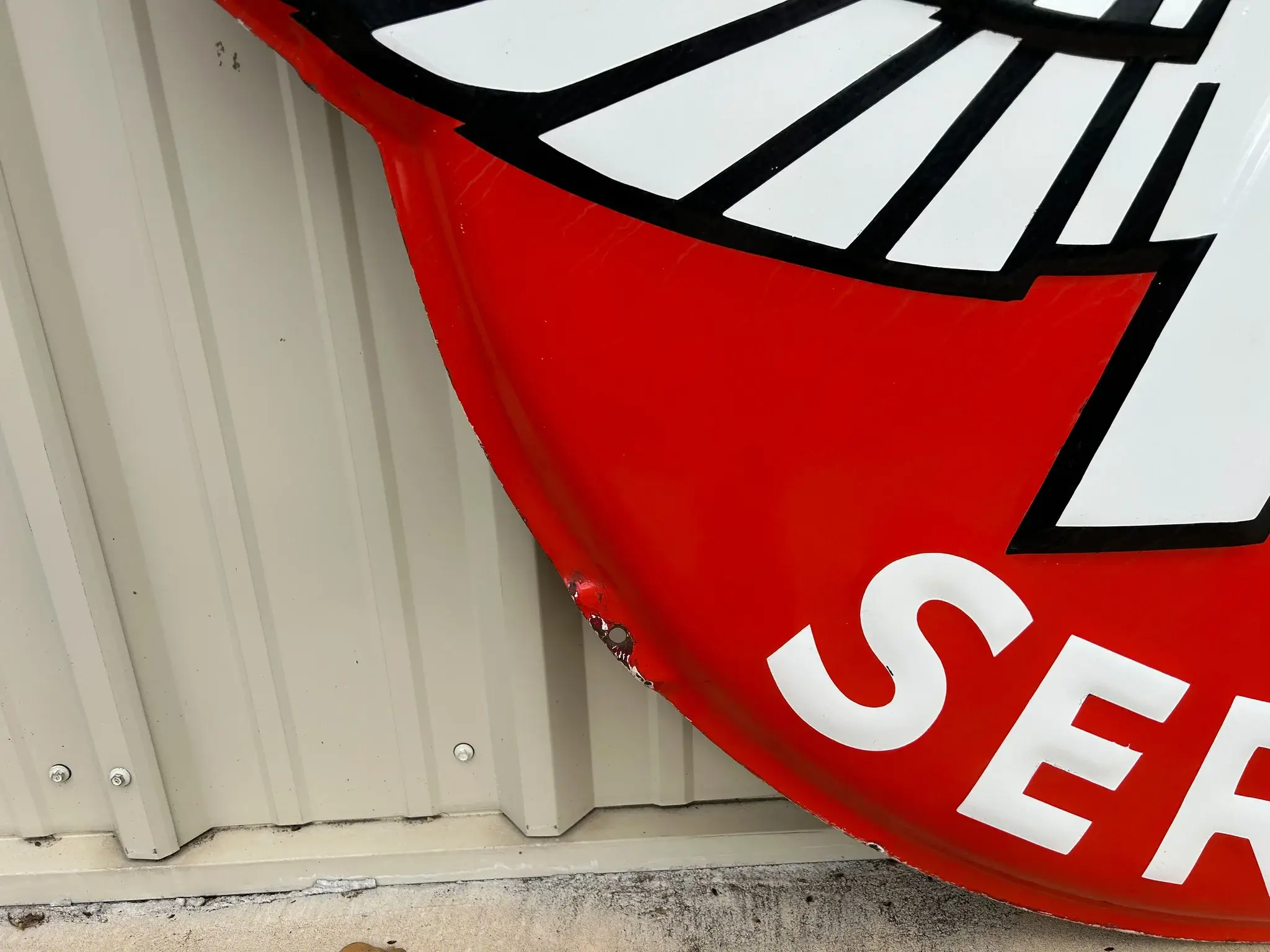 MP: Original Flying A Single Sided Porcelain Sign | PCARMARKET