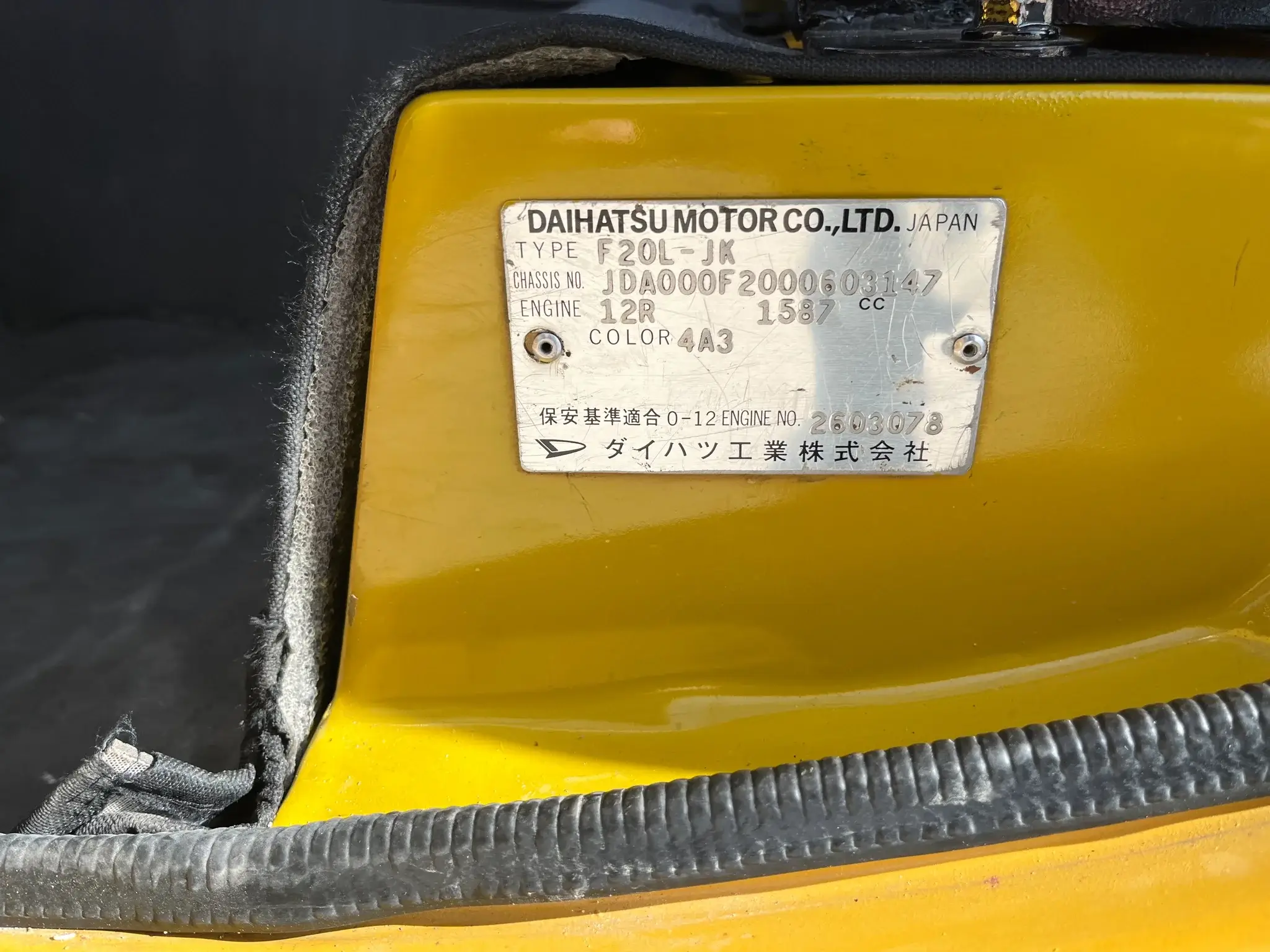 MP: 1982 Daihatsu F20 4-Speed | PCARMARKET