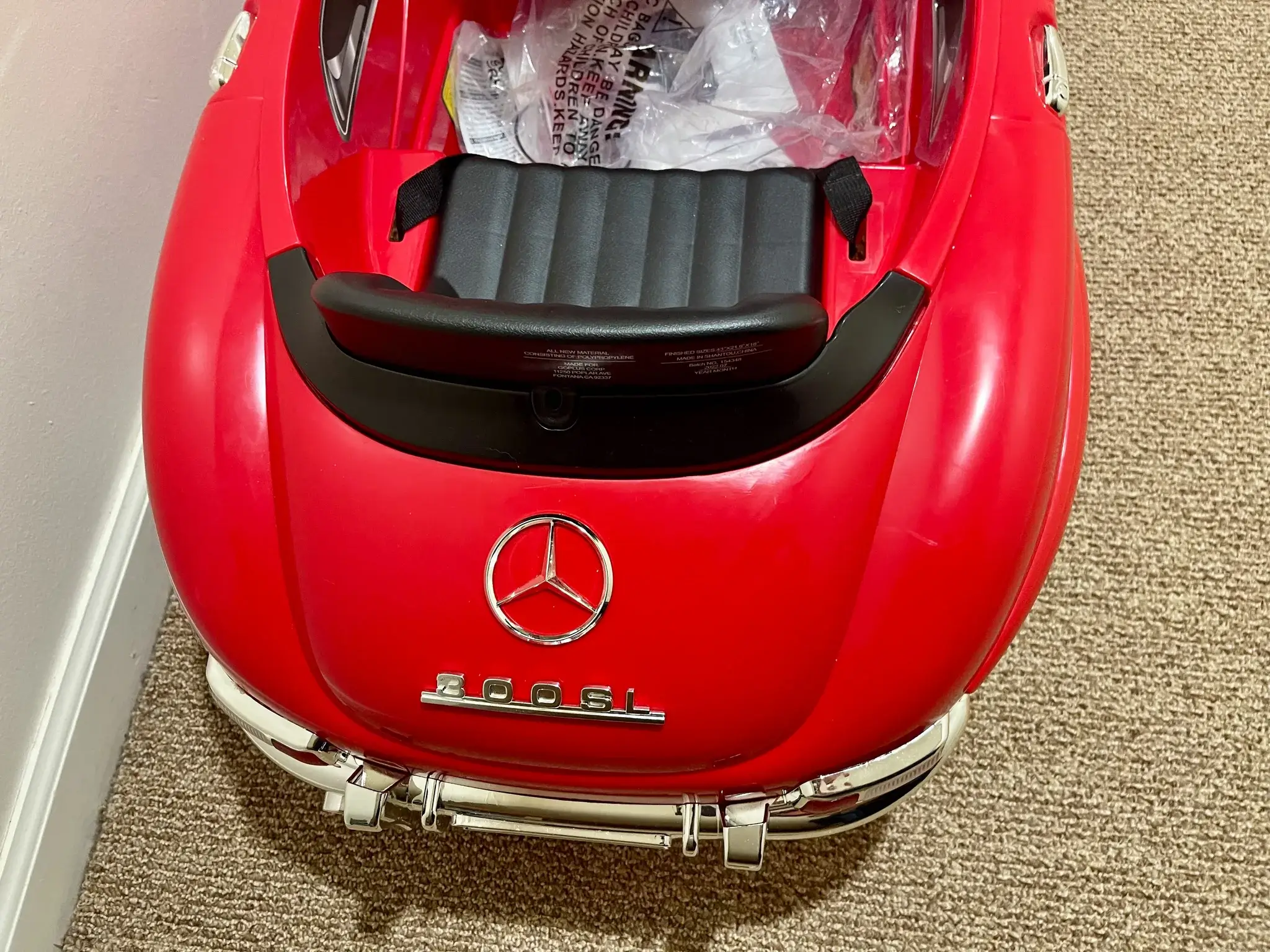 MP: Brand New Kid's Ride On Mercedes 300SL Electric | PCARMARKET