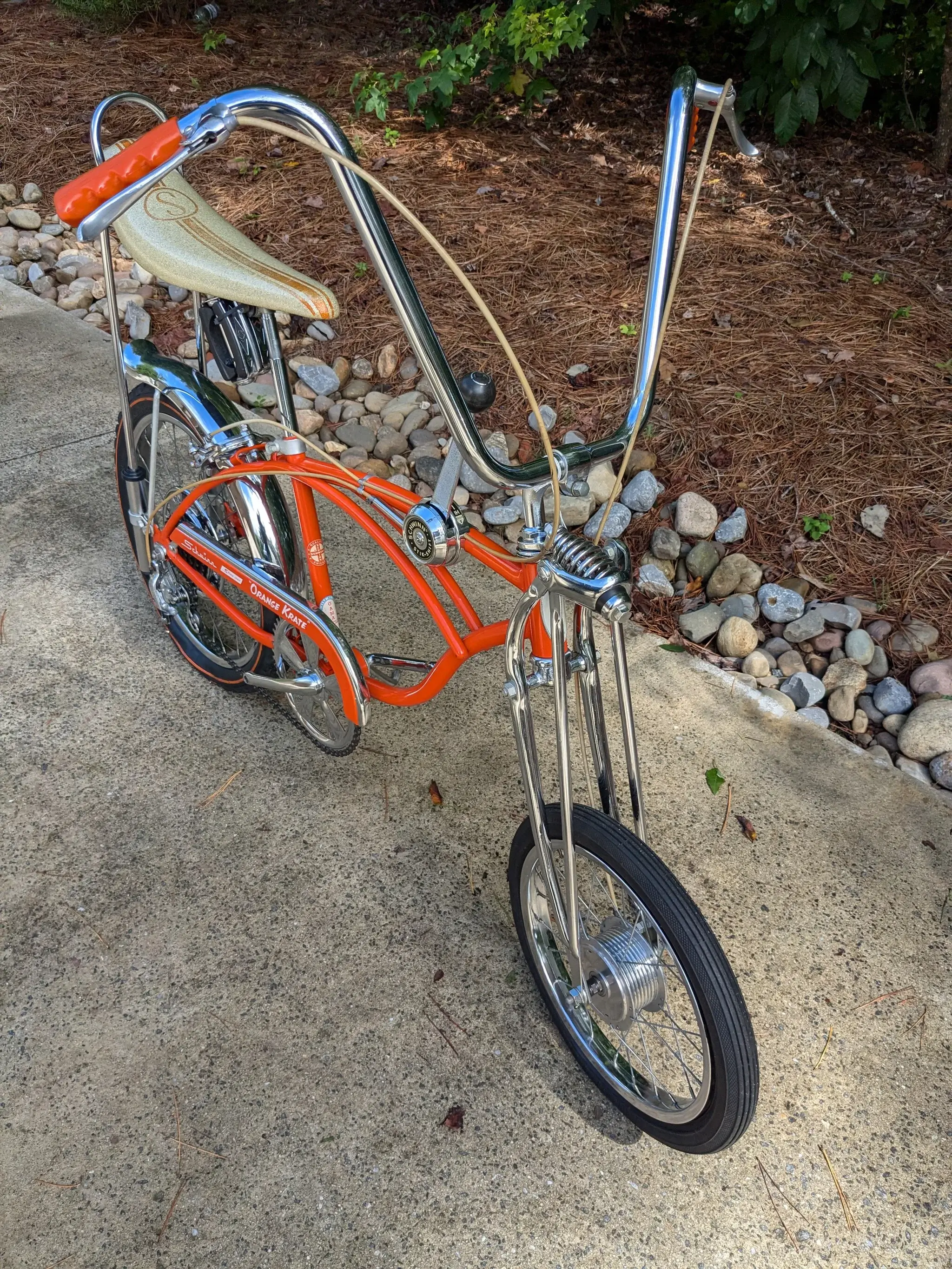 Original 1968 Schwinn Orange Krate 5 Speed Bicycle | PCARMARKET
