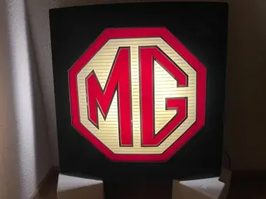 MarketPlace: Illuminated MG Dealership Sign | PCARMARKET