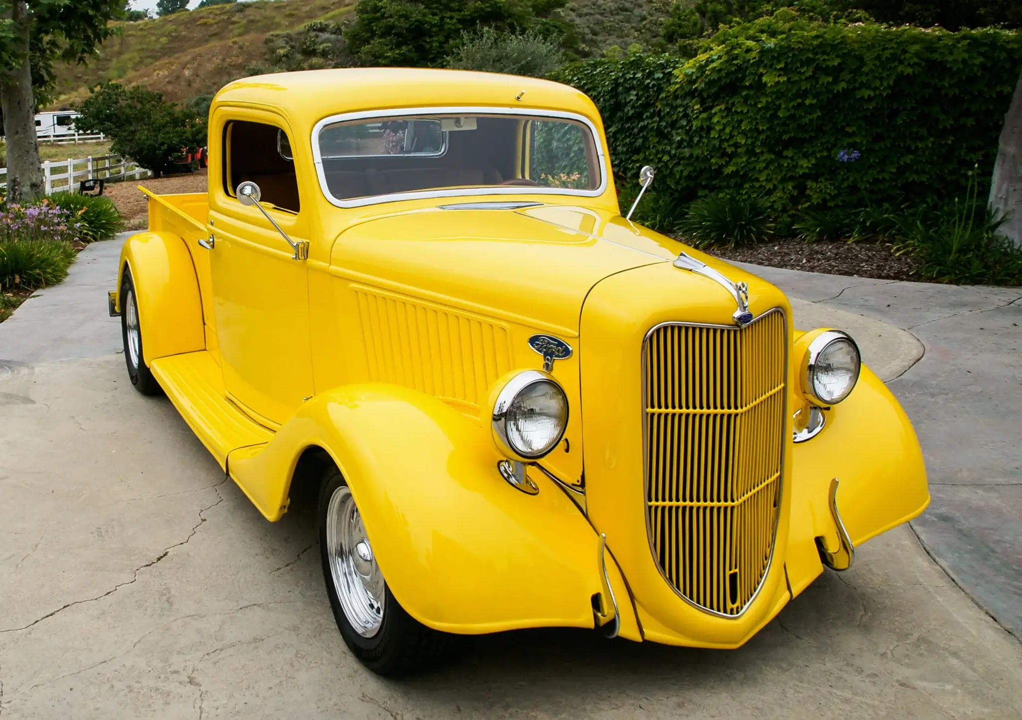 イエロー ポストモダン ヴィンテージ スペースエイジ ミッドセンチュリー MarketPlace: 350-Powered 1936 Ford Model Y Pickup | PCARMARKET
