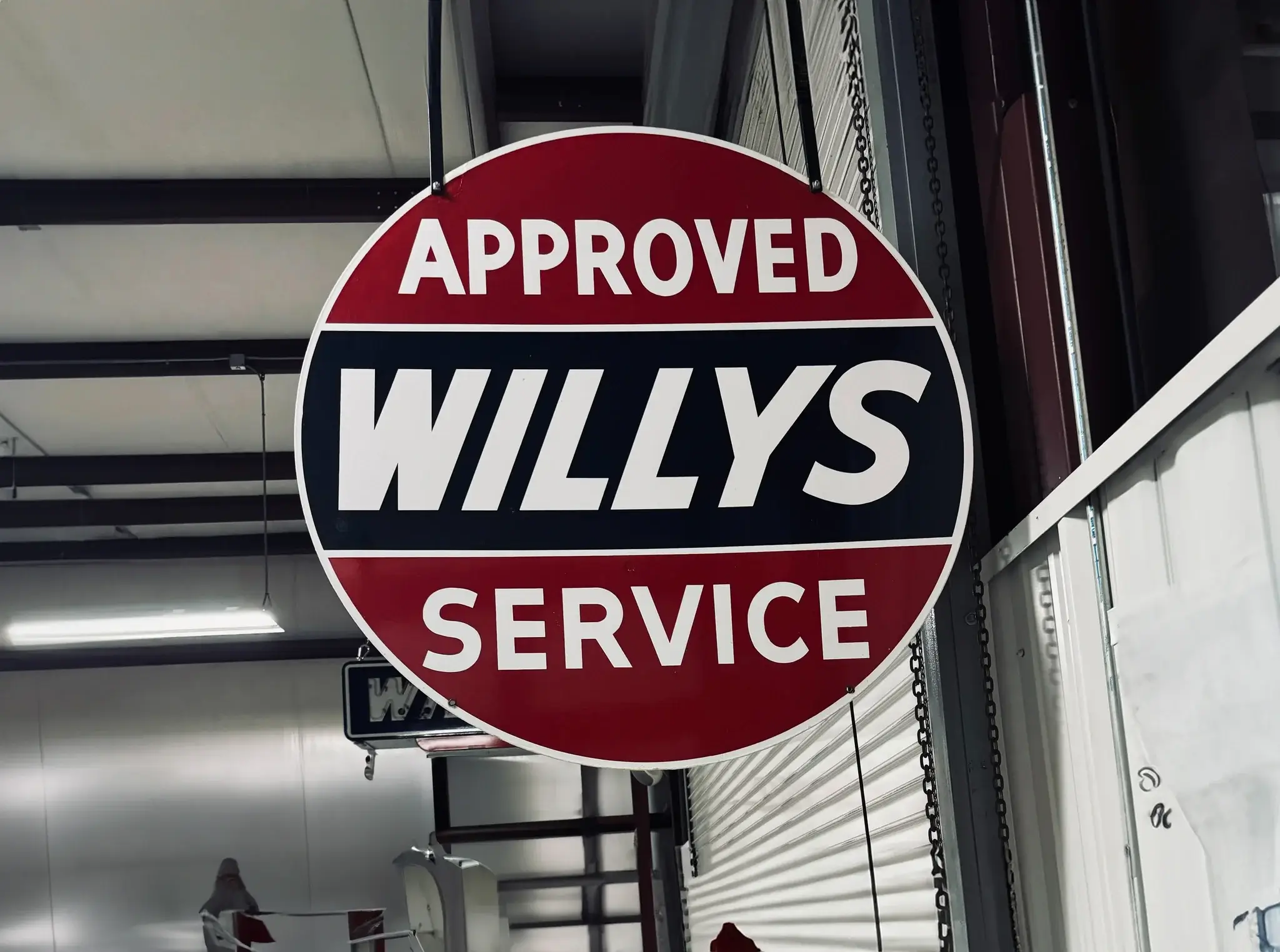 DT Direct: Willy's Porcelain Sign | PCARMARKET