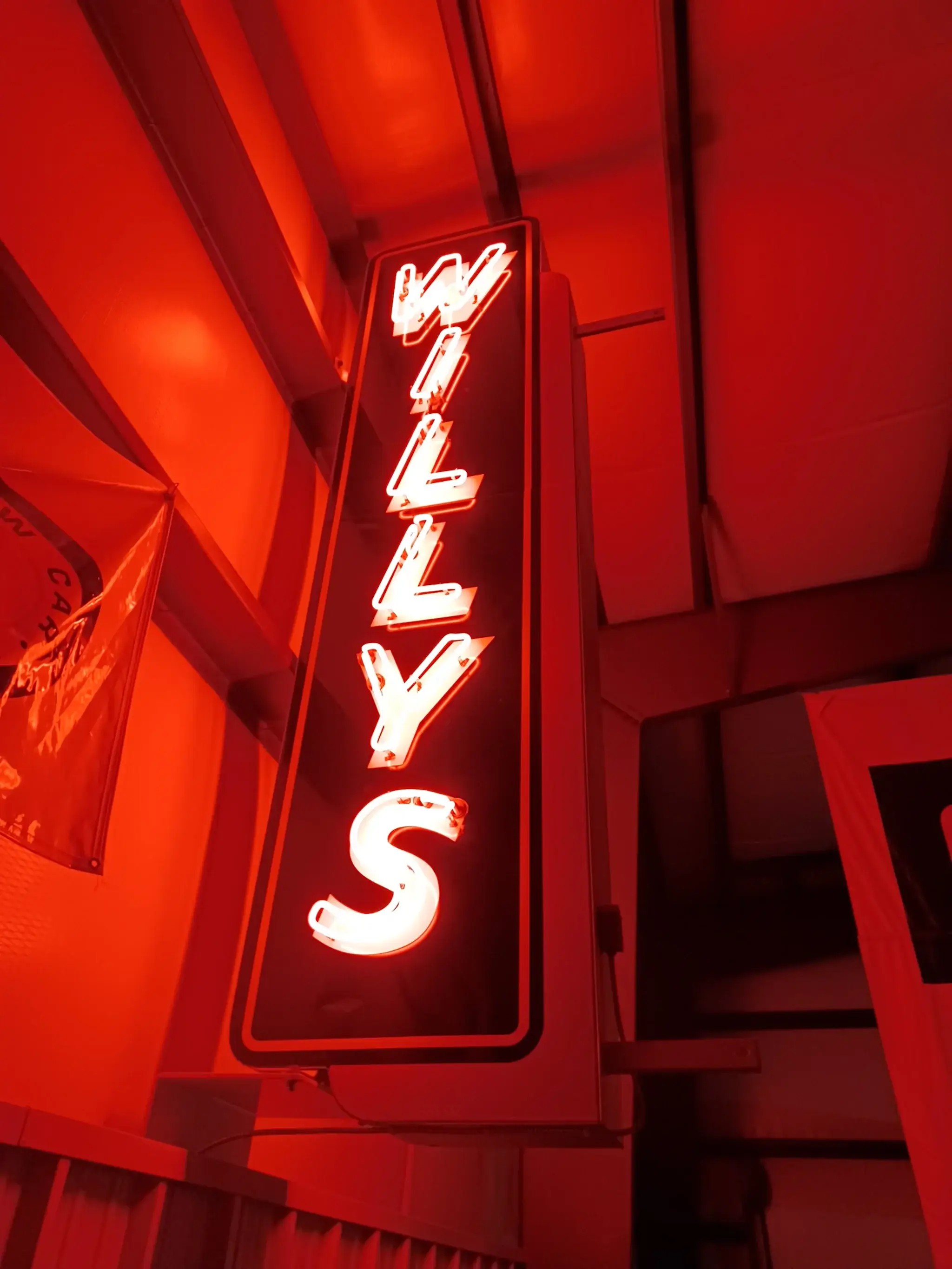 MP: Original 1930's/1940's Era Willy's Neon Sign | PCARMARKET