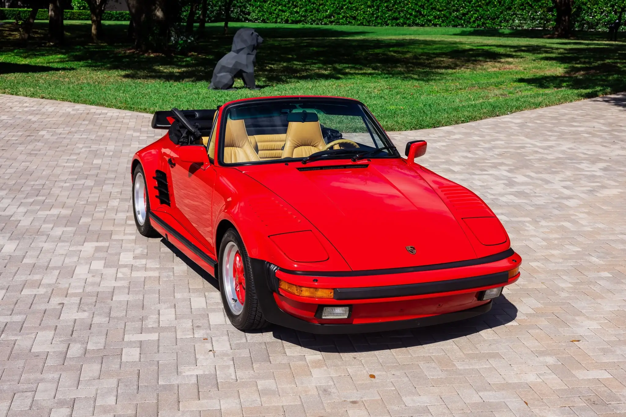 MP: 2,700-Mile 1988 Porsche 930 Turbo Cabriolet Slant Nose M505
