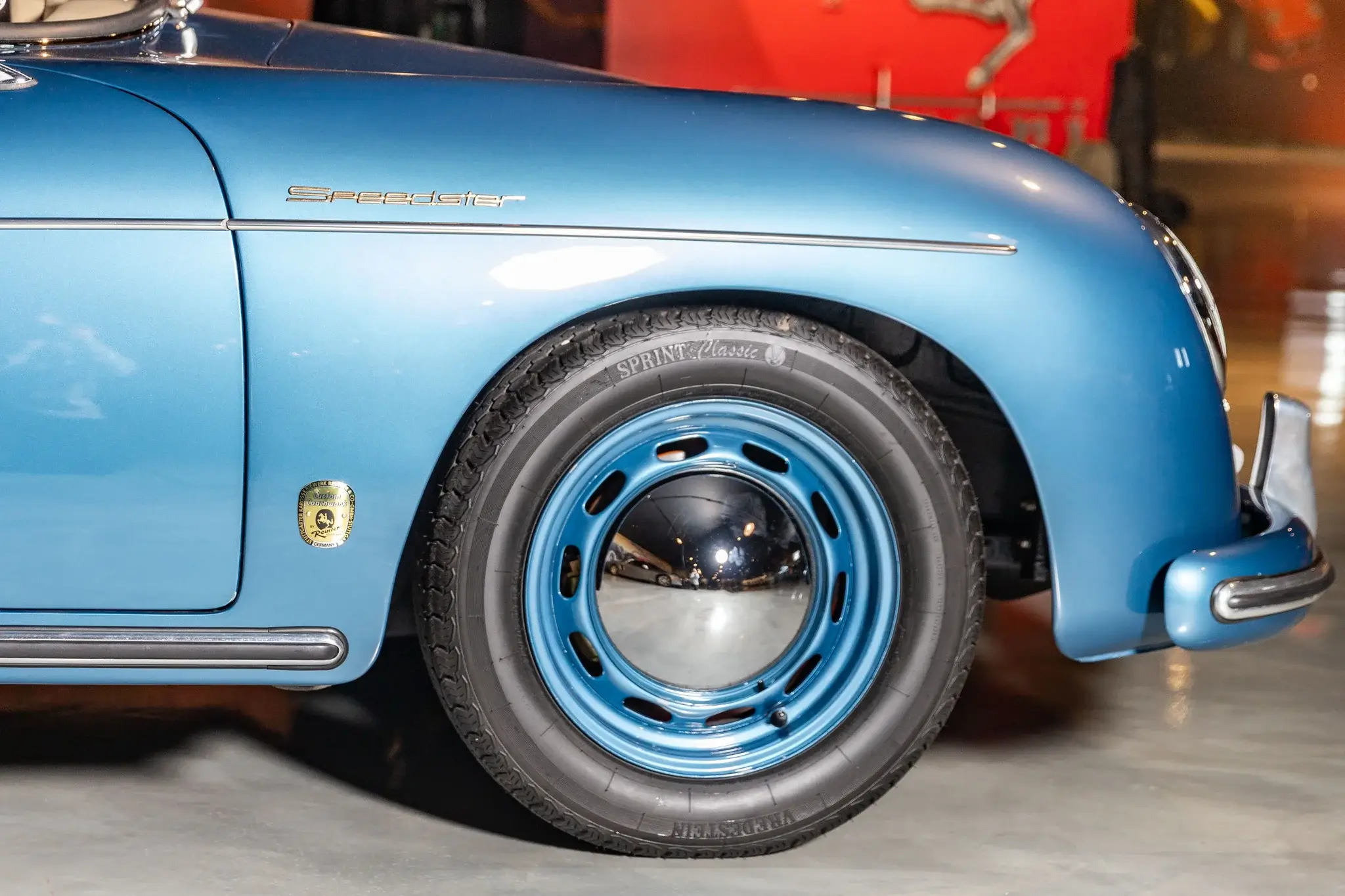 ガレ風ランプ （青）　青　ハイビスカス　② MP: 1956 Porsche 356A 1600 Speedster 1.7L | PCARMARKET