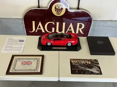 Jaguar Fast Masters XJ220 Memorabilia Collection | PCARMARKET