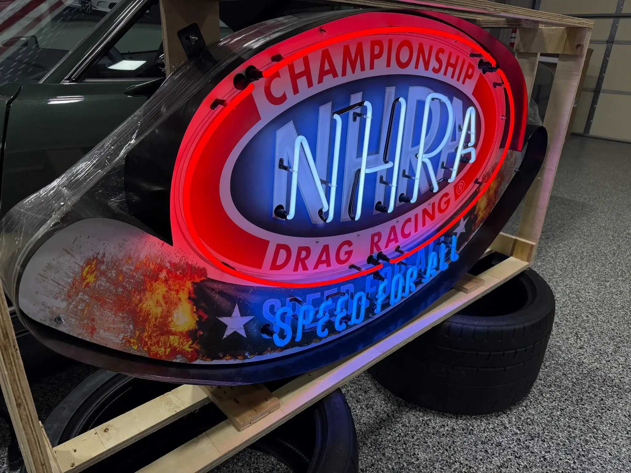 NHRA Drag Racing Neon Sign | PCARMARKET