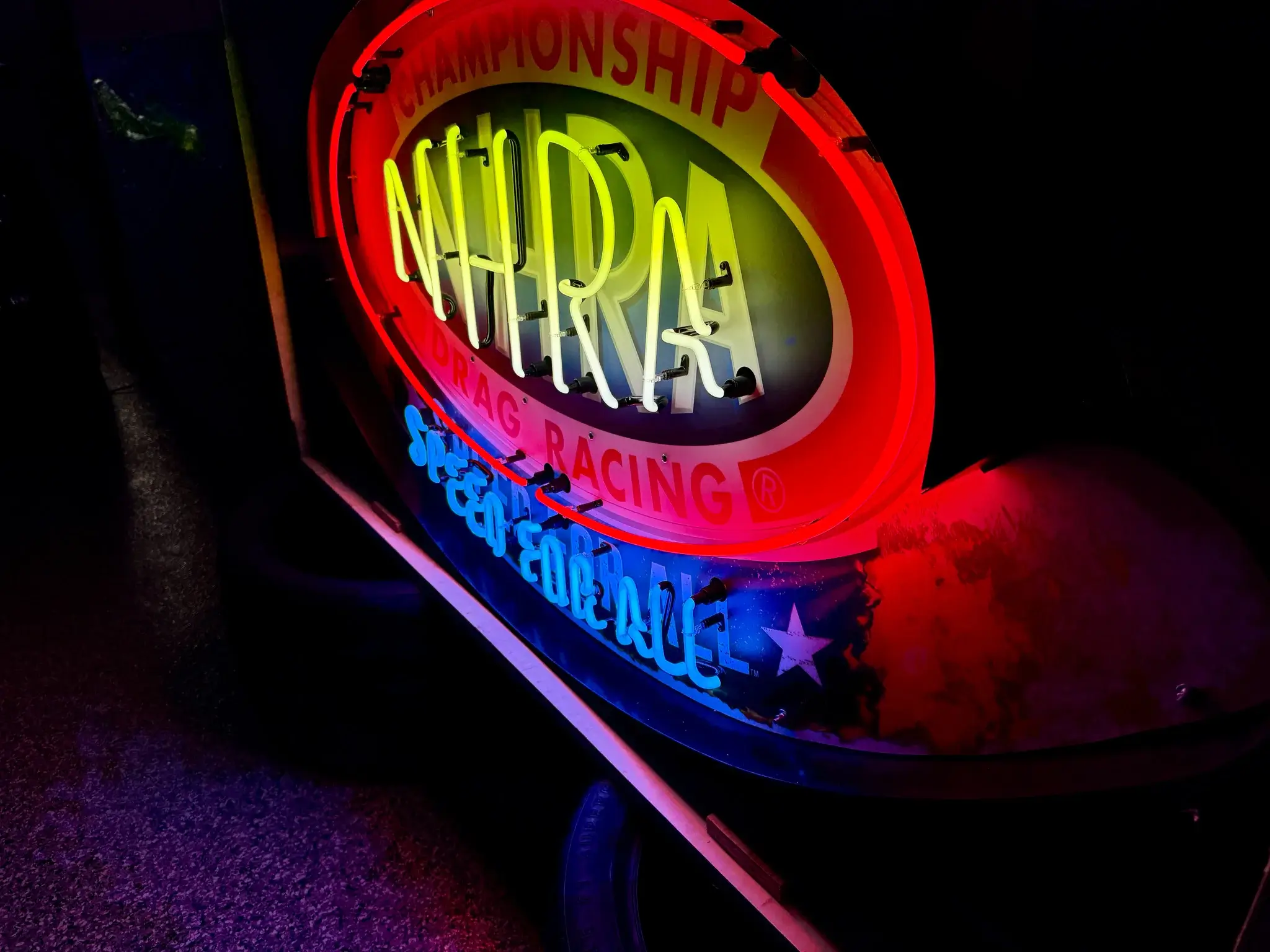 NHRA Drag Racing Neon Sign | PCARMARKET