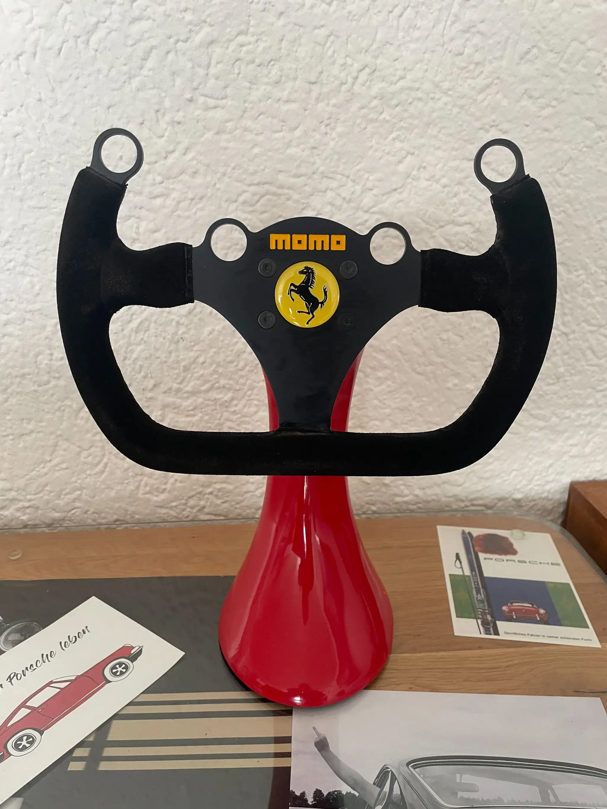 MP: Authentic 1995 Momo Ferrari Formula 1 Steering Wheel | PCARMARKET