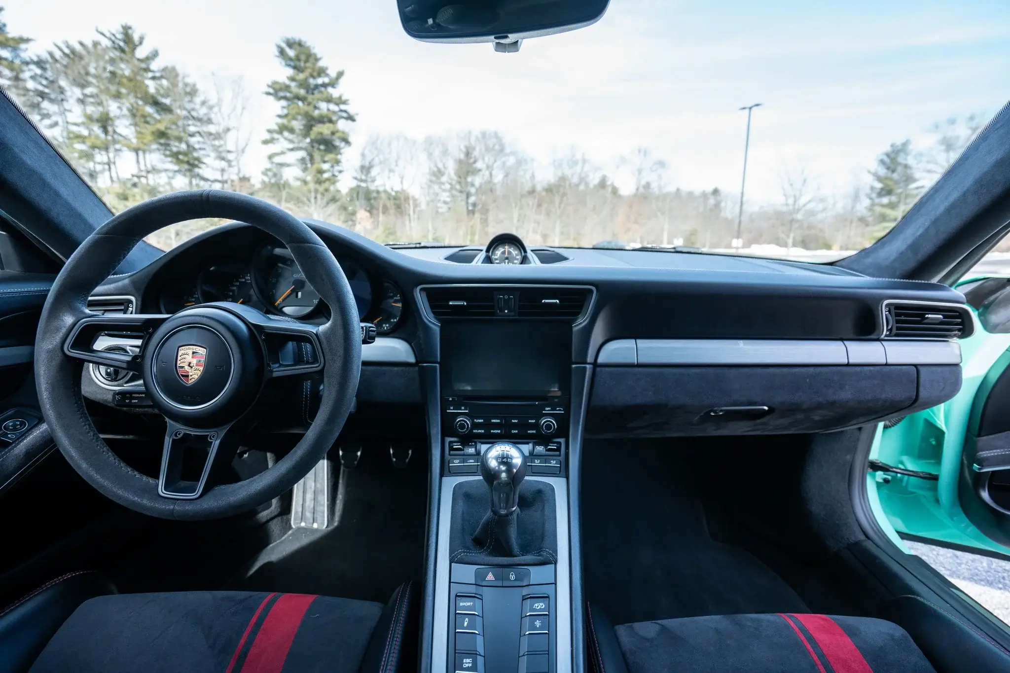 NO RESERVE PTS Mint Green 2018 Porsche 991.2 GT3 6-Speed | PCARMARKET