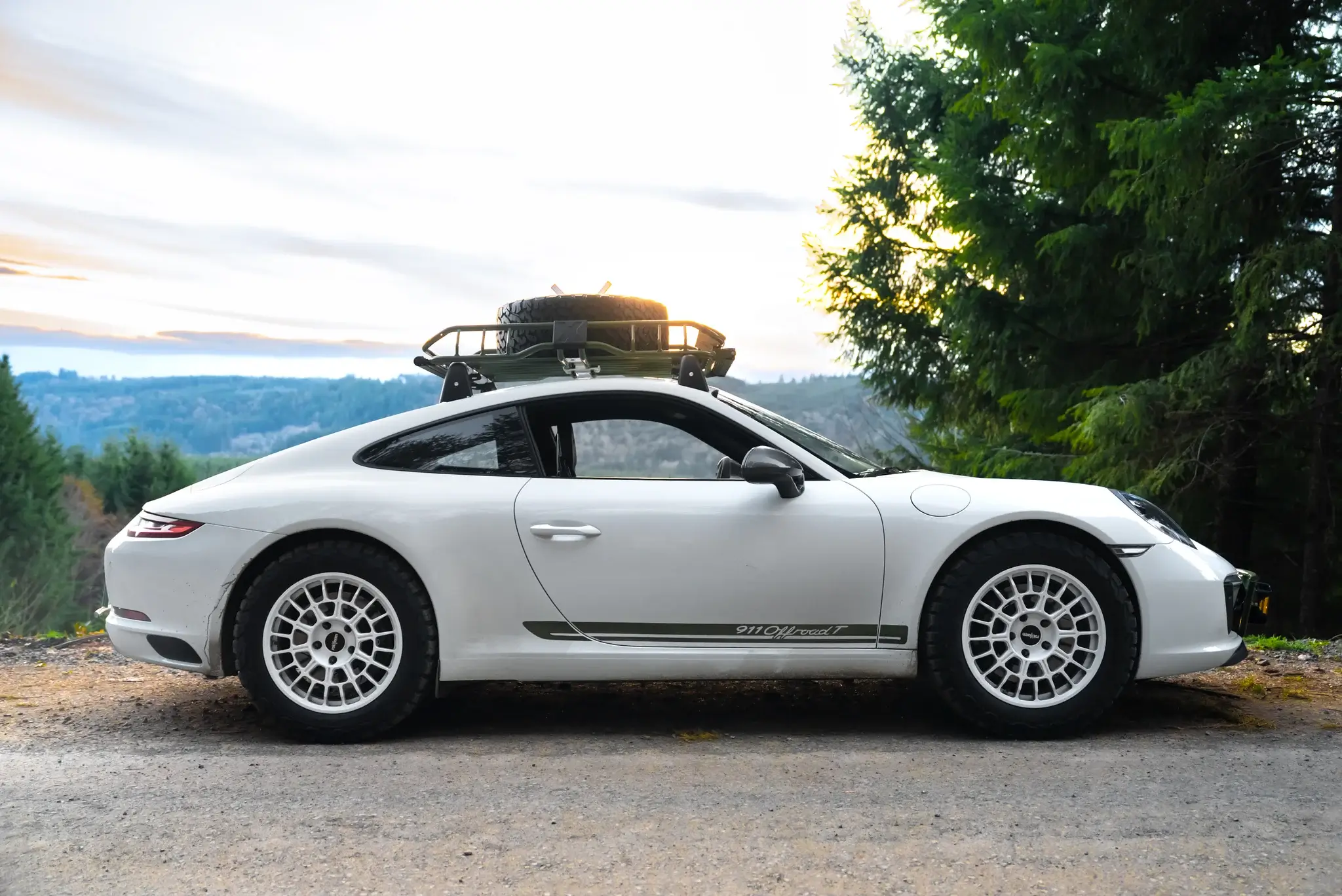 18k-Mile 2018 Porsche 991.2 Carrera T 7-Speed Safari-Style