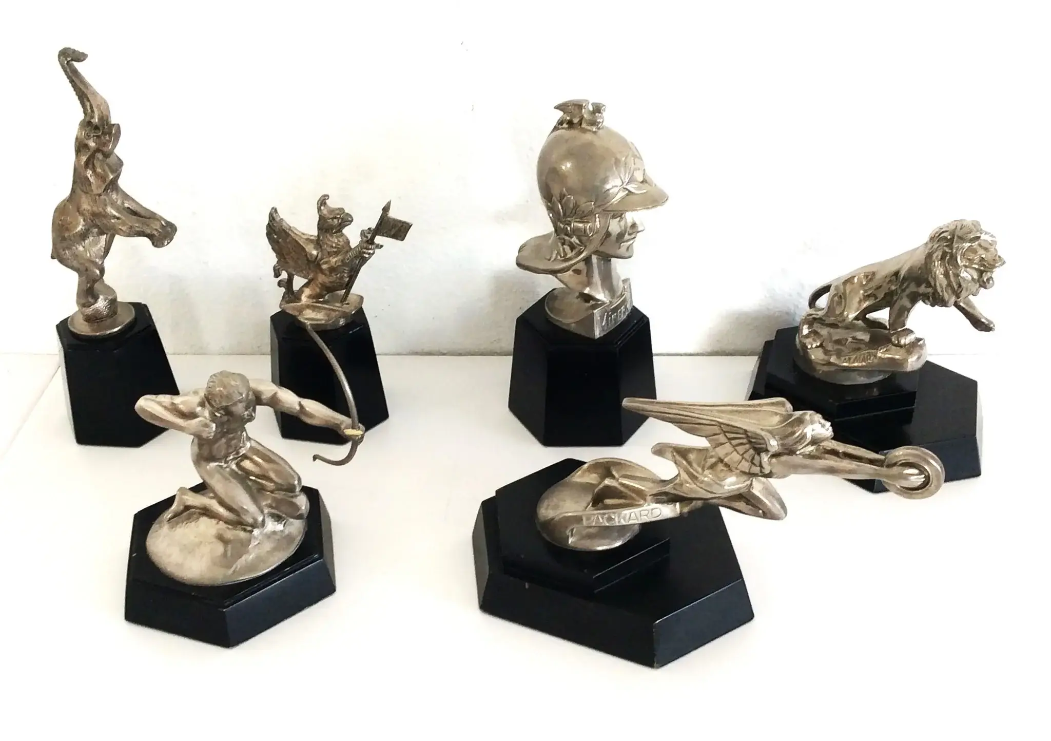 Hood Ornament Mascot Collection From Zimmerman Auto Museum