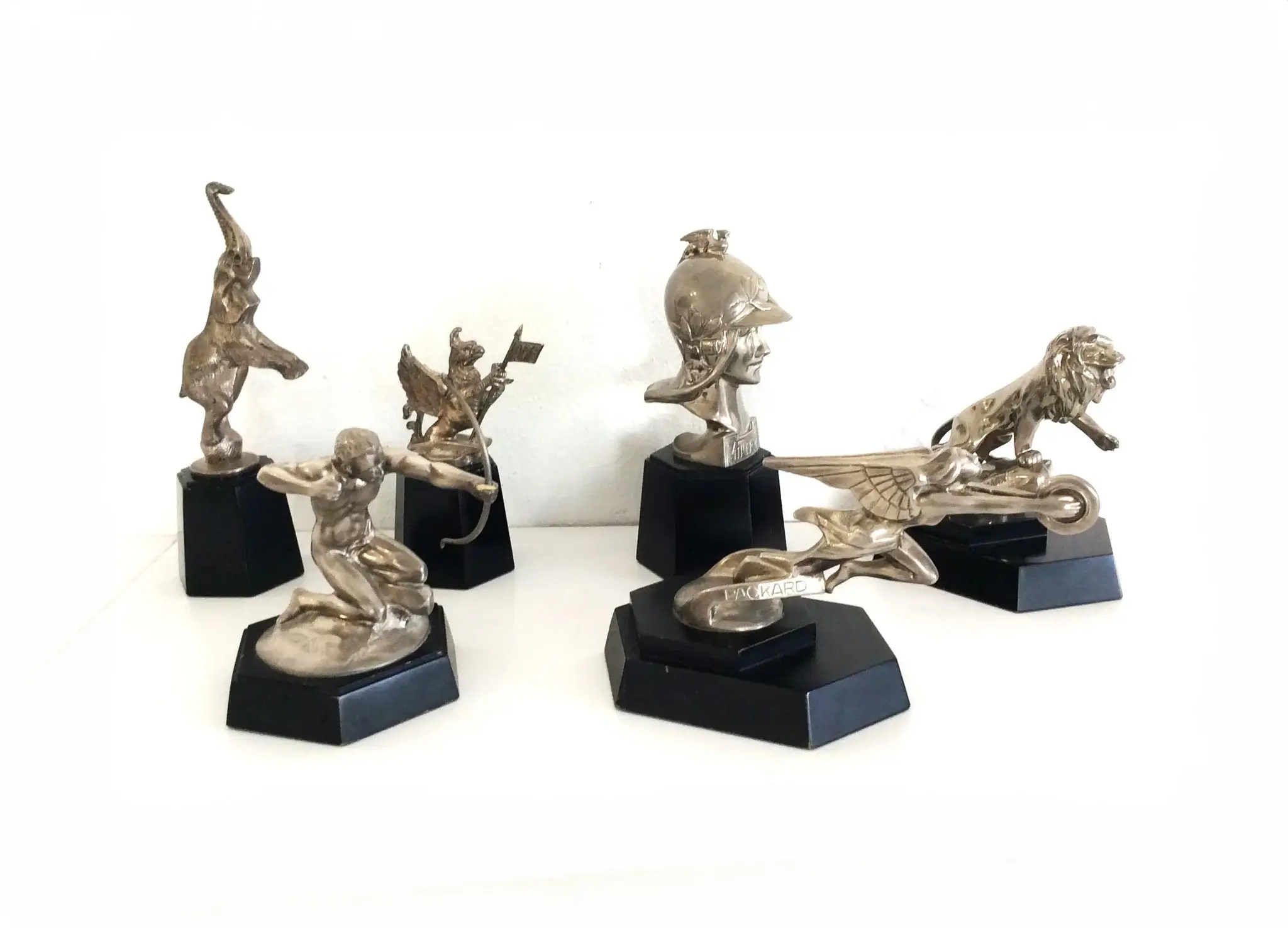Hood Ornament Mascot Collection From Zimmerman Auto Museum