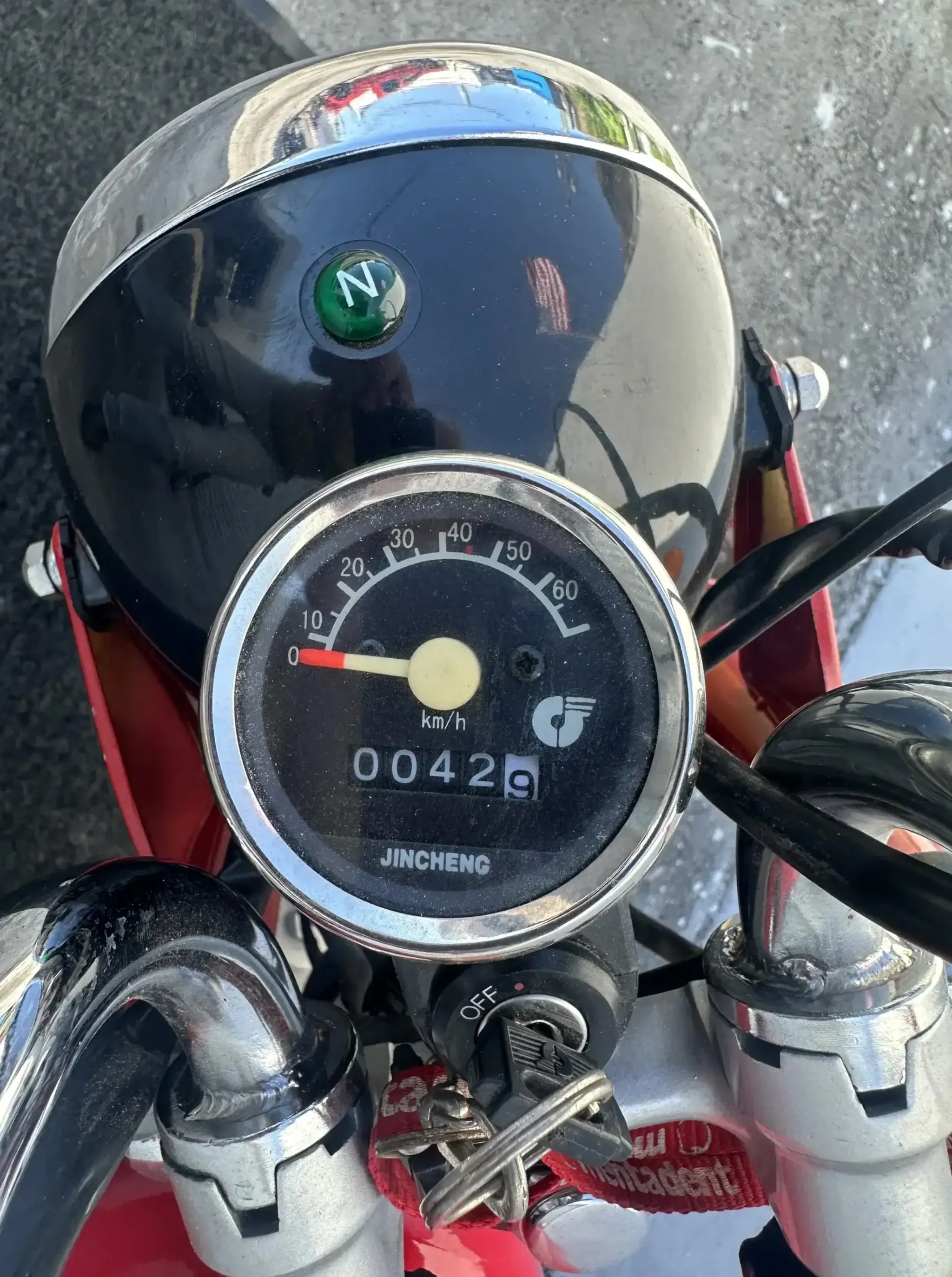 No Reserve JINTONG Tender JC50Q-7 Mini Bike | PCARMARKET