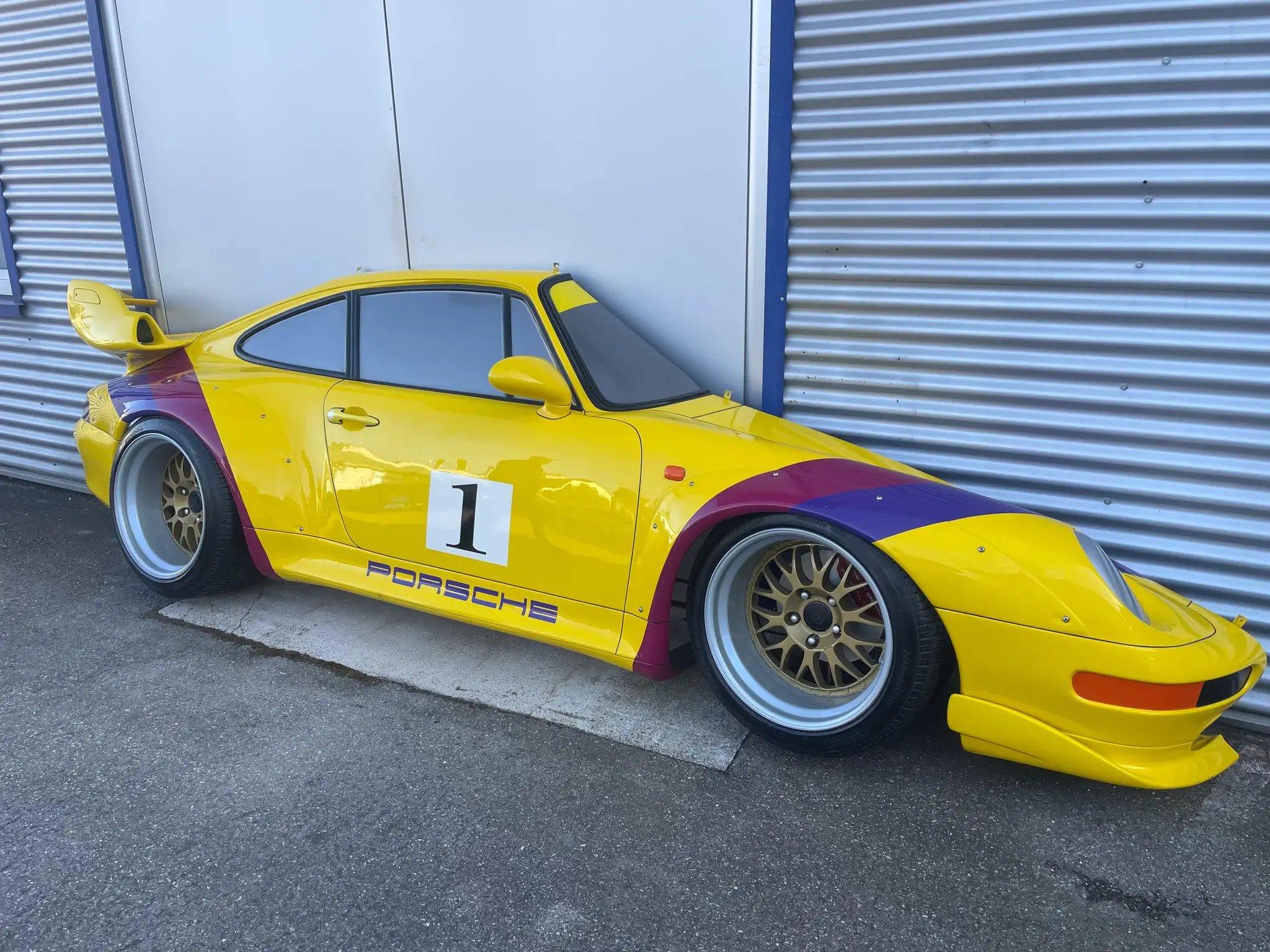 MP: 1:1 Scale Porsche 993 GT2 RS Wall Art Model | PCARMARKET