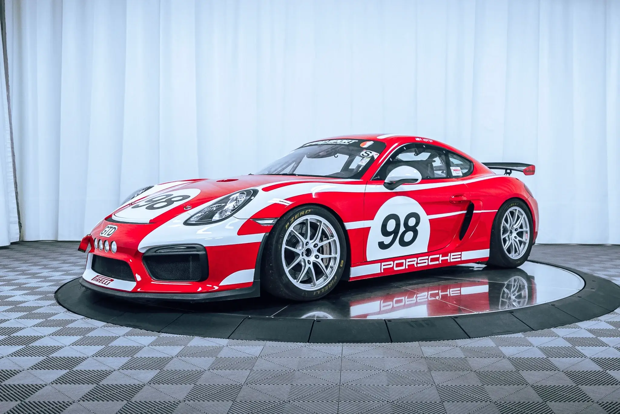 PMA 1/43 Porsche 981 ケイマン GT4 Clubsport PMA Porsche 981 Cayman GT4 Clubsport 1/43 Diecast Model Car
