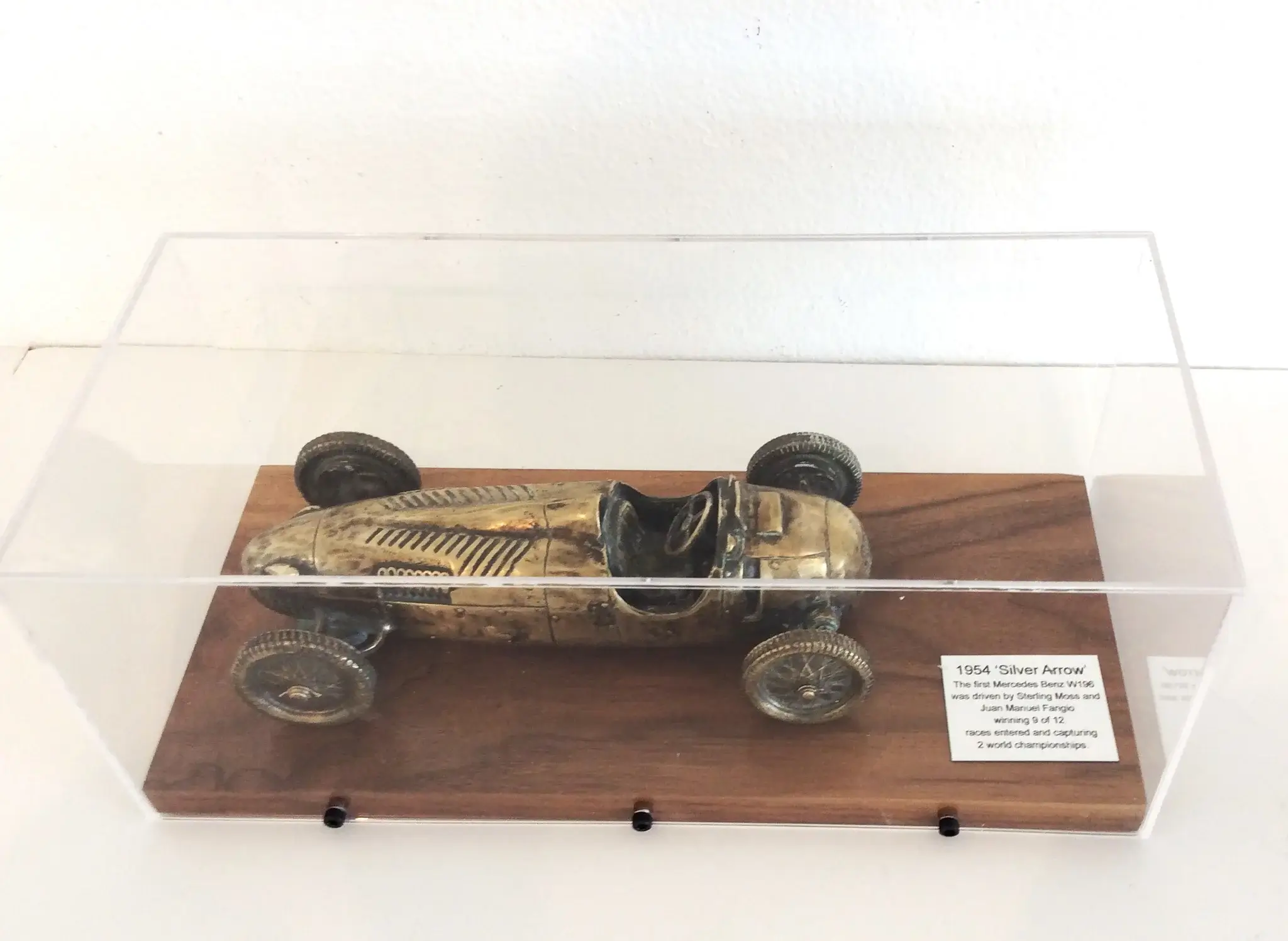 MP: Mercedes Silver Arrow Bronze Models from The Zimmerman Museum