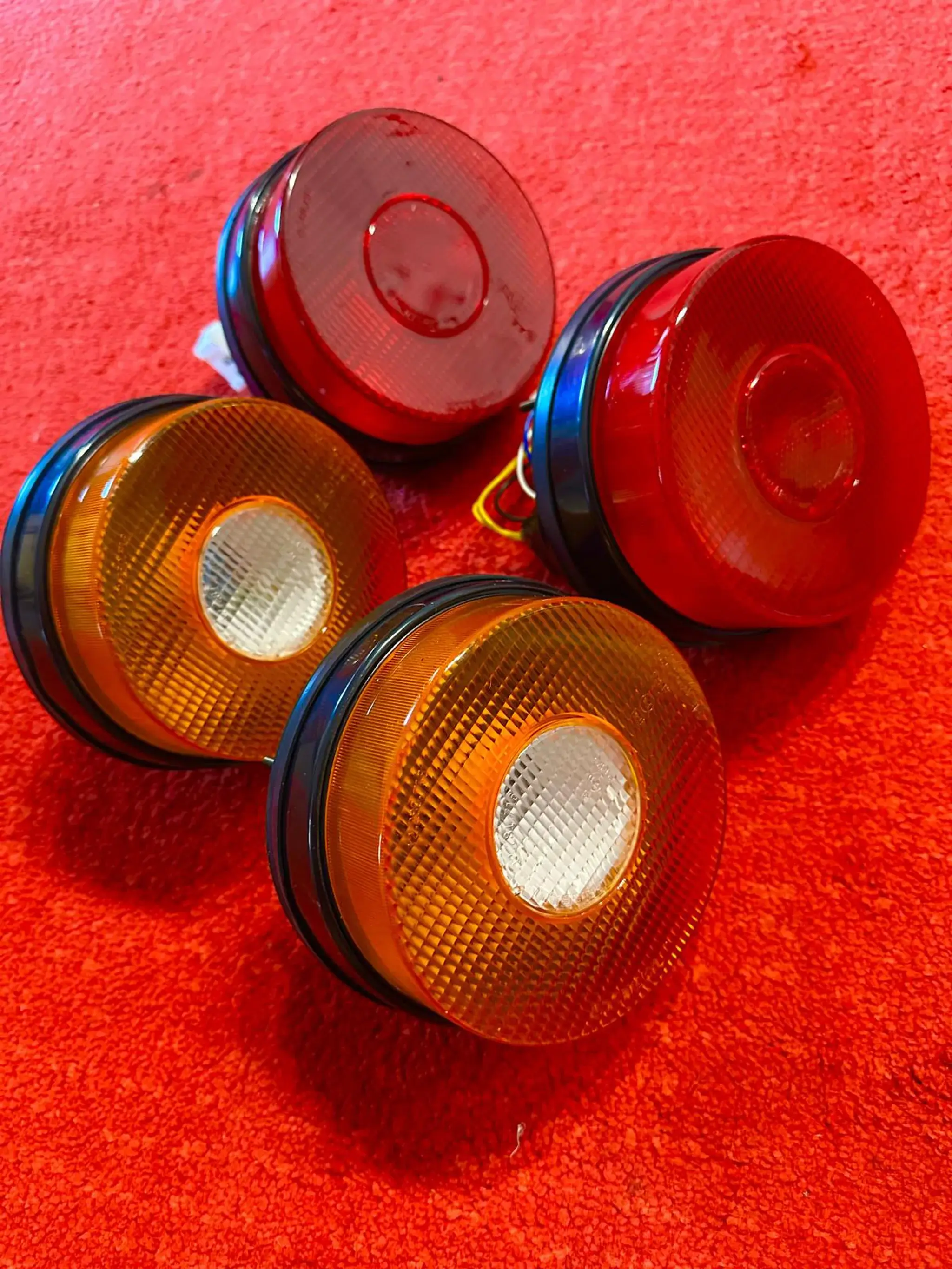 Original Ferrari F40/288 GTO Set of Carrello Tail Lights with
