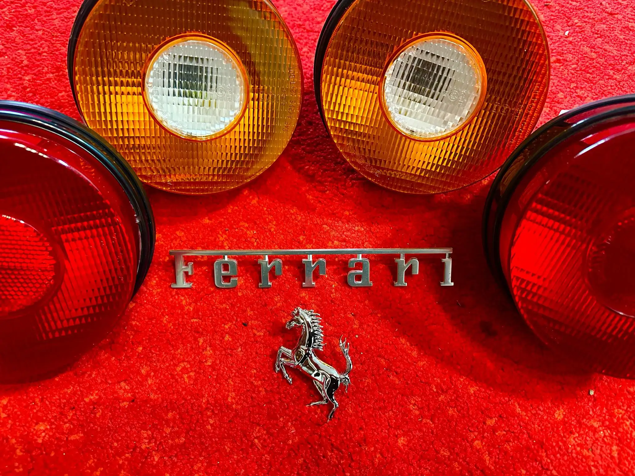 MP: Original Ferrai F40/288 GTO Set of Carrello Tail Lights with