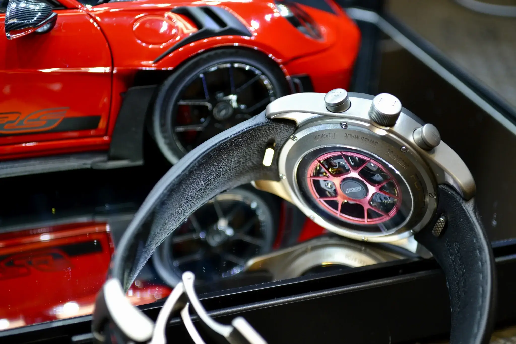 MP: Porsche Design GT3 RS Weissach Chronograph Watch and Model Car