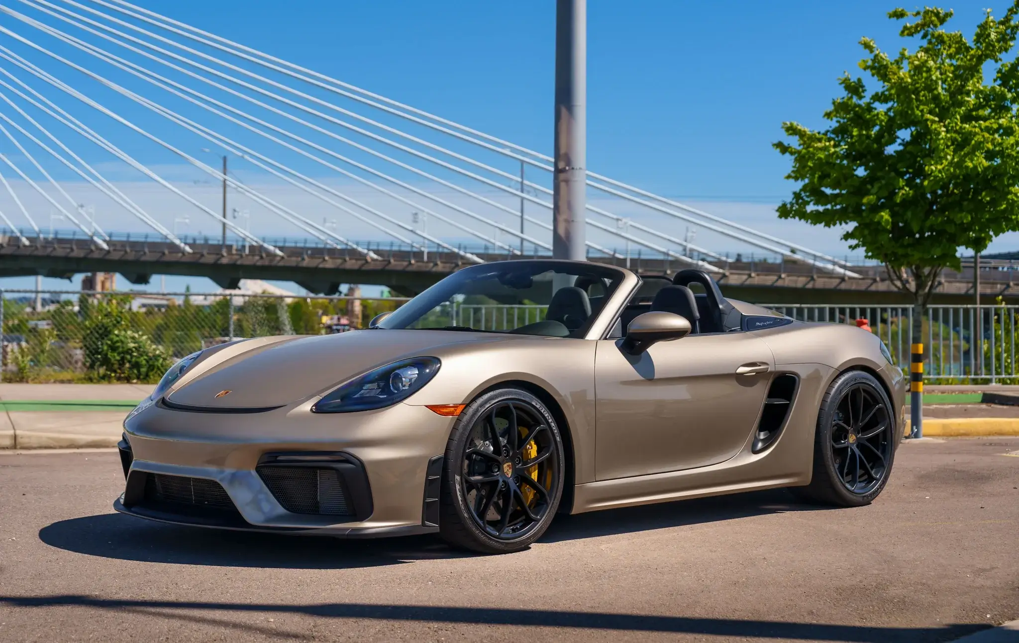 MP: 1k-Mile 2023 Porsche 718 Boxster Spyder Paint to Sample w