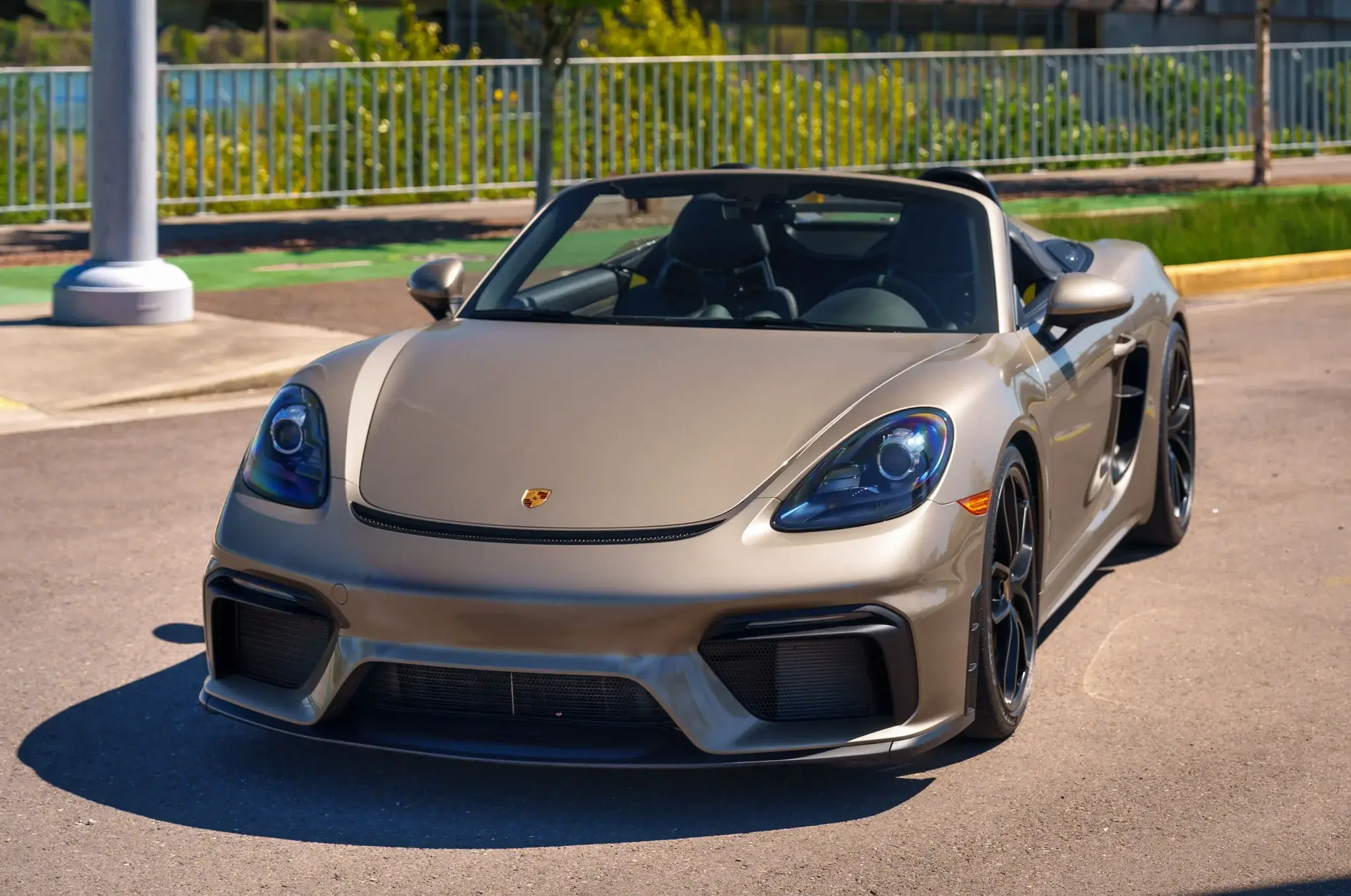 MP: 1k-Mile 2023 Porsche 718 Boxster Spyder Paint to Sample w