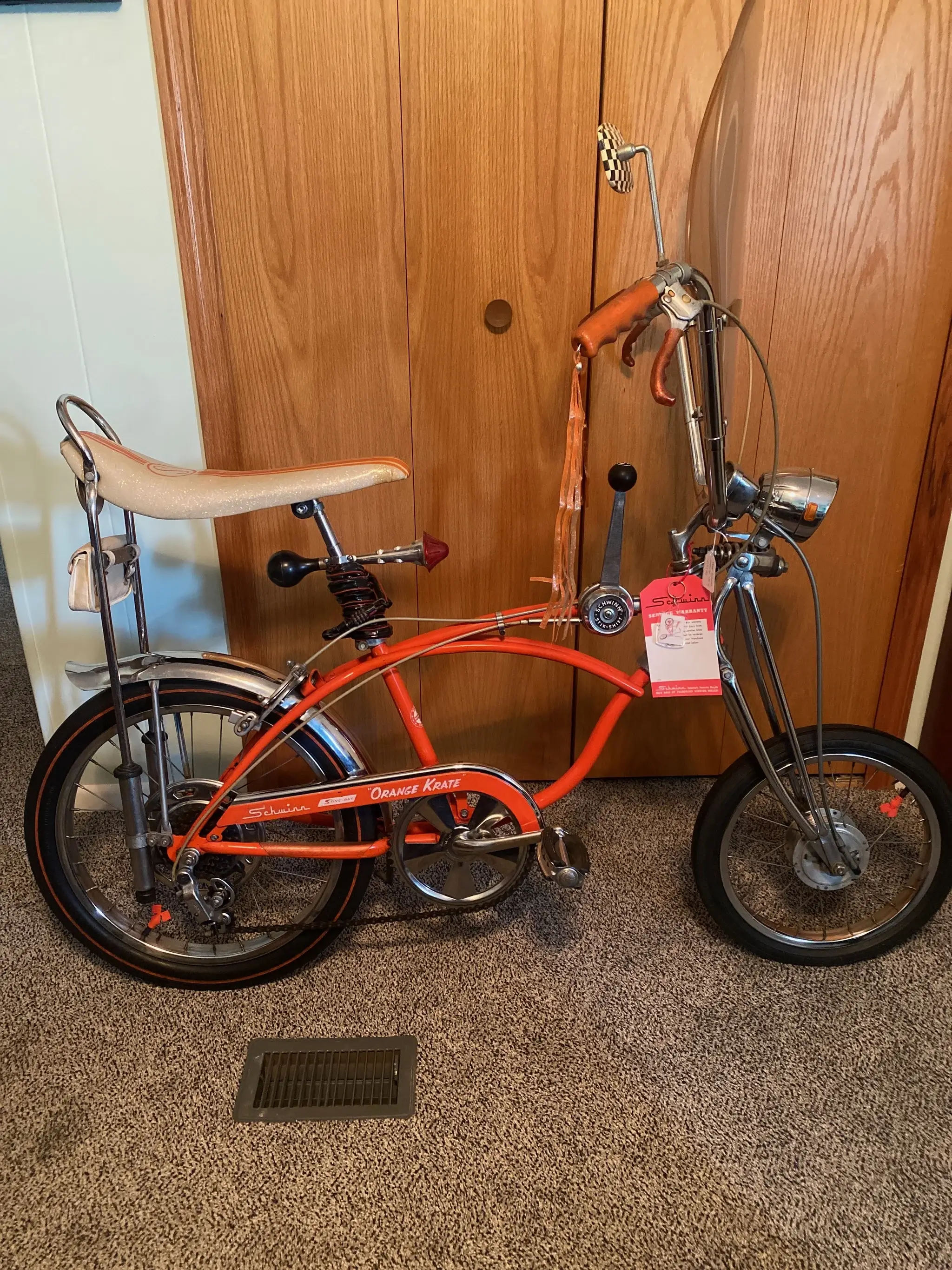 Stingray Chopper Bicycle Stingray Bicycle For Sale Schwinn Stingray OCC  Orange County Chopper Bicycle (Red) (Vintage)