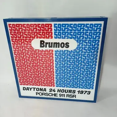 No Reserve Porsche Brumos Daytona 1973 Sign | PCARMARKET