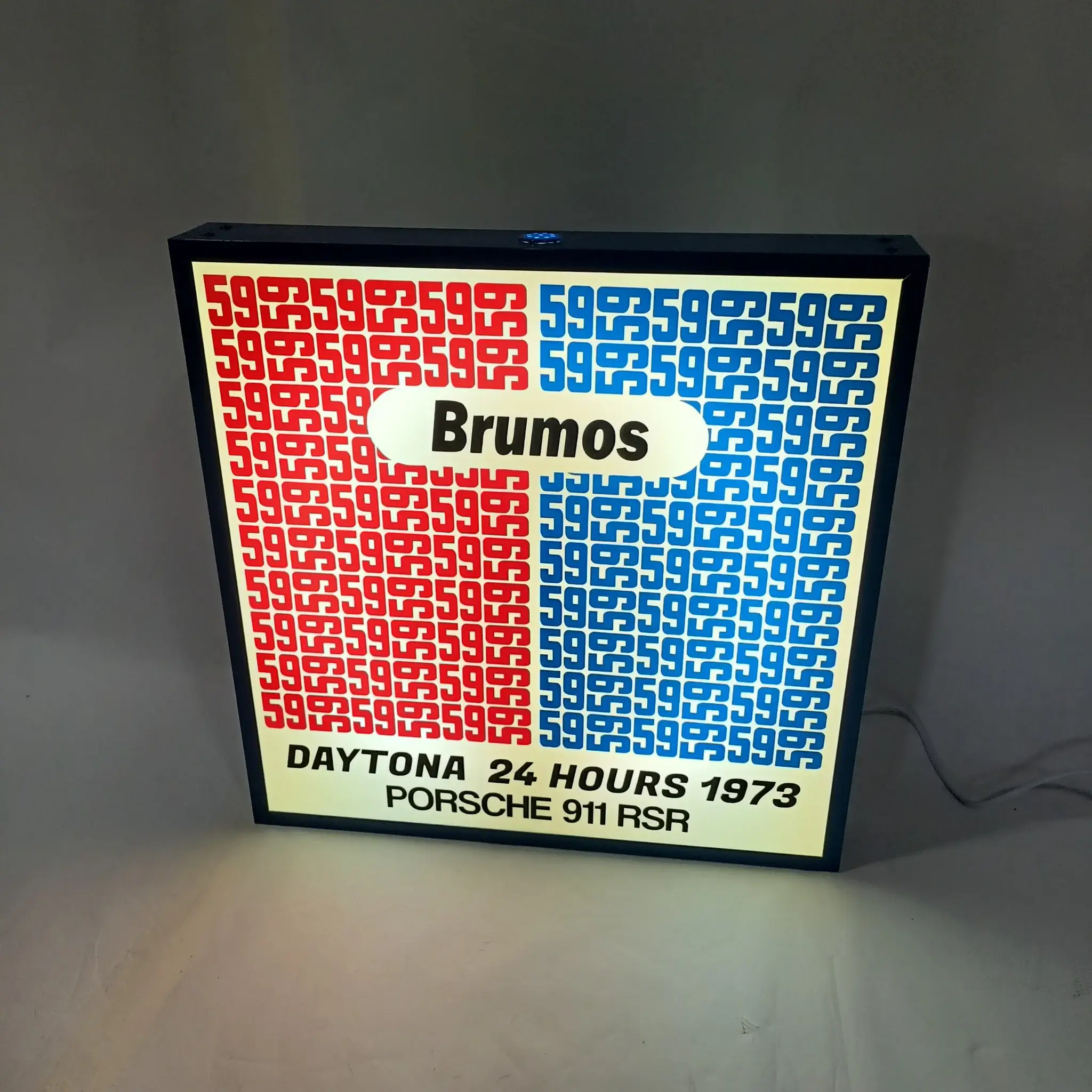 No Reserve Porsche Brumos Daytona 1973 Sign | PCARMARKET