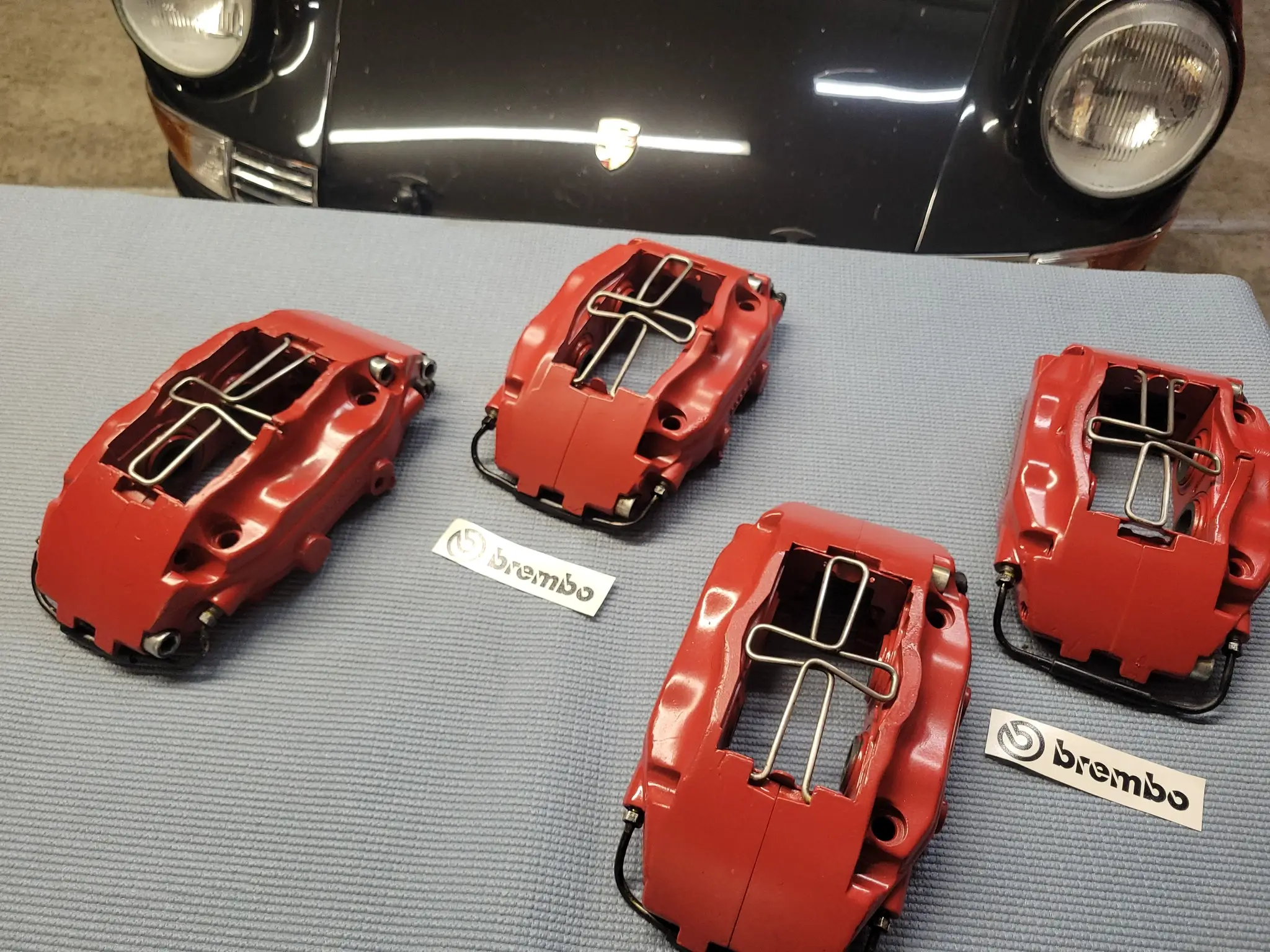 MarketPlace: Porsche Brembo Brake Calipers and Front Cross-drilled