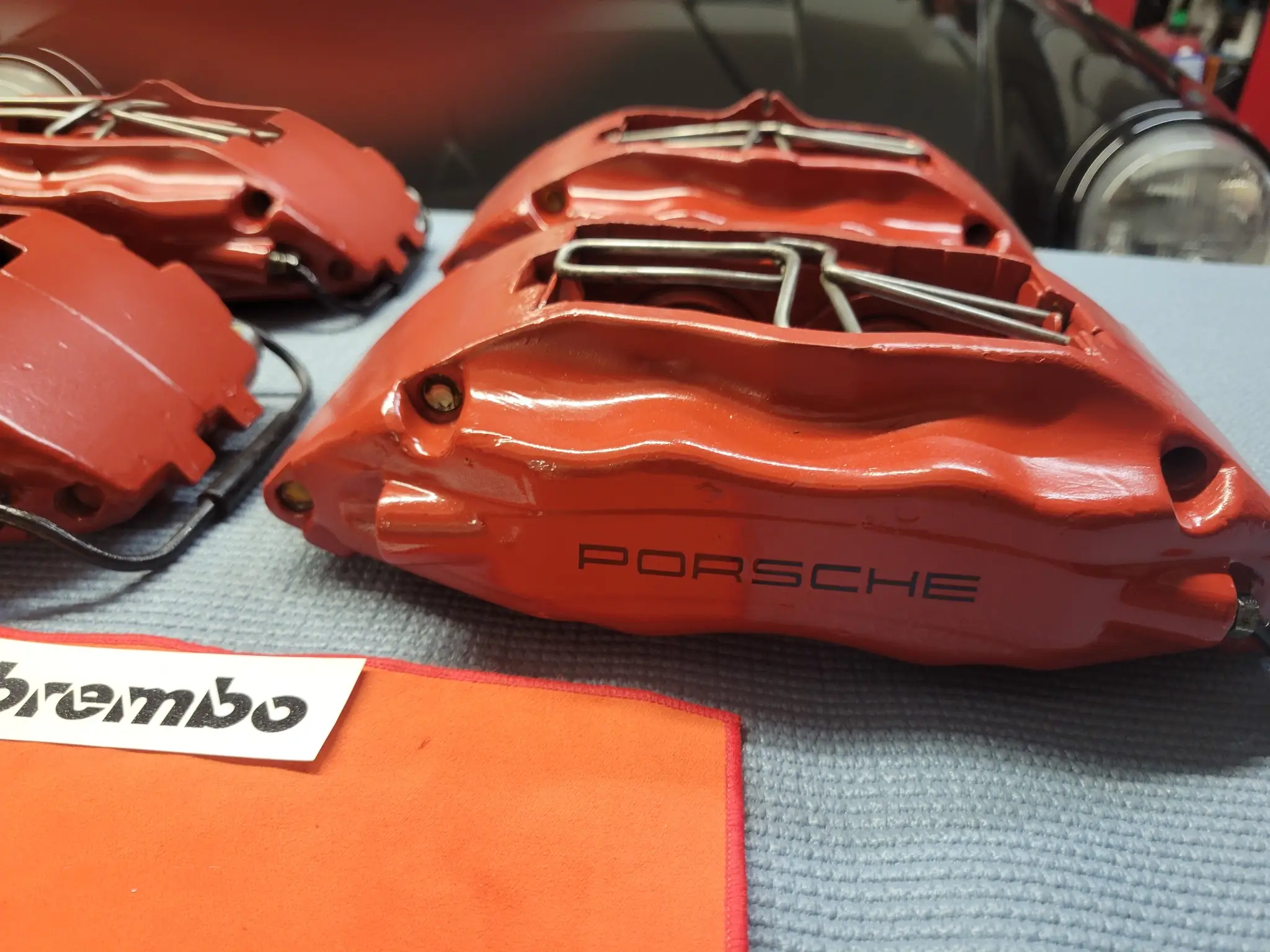 MarketPlace: Porsche Brembo Brake Calipers and Front Cross-drilled