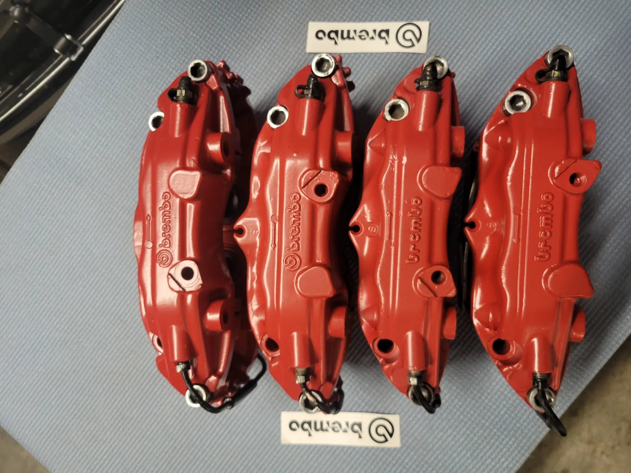 マッカレド取引ページ MarketPlace: Porsche Brembo Brake Calipers and Front Cross-drilled