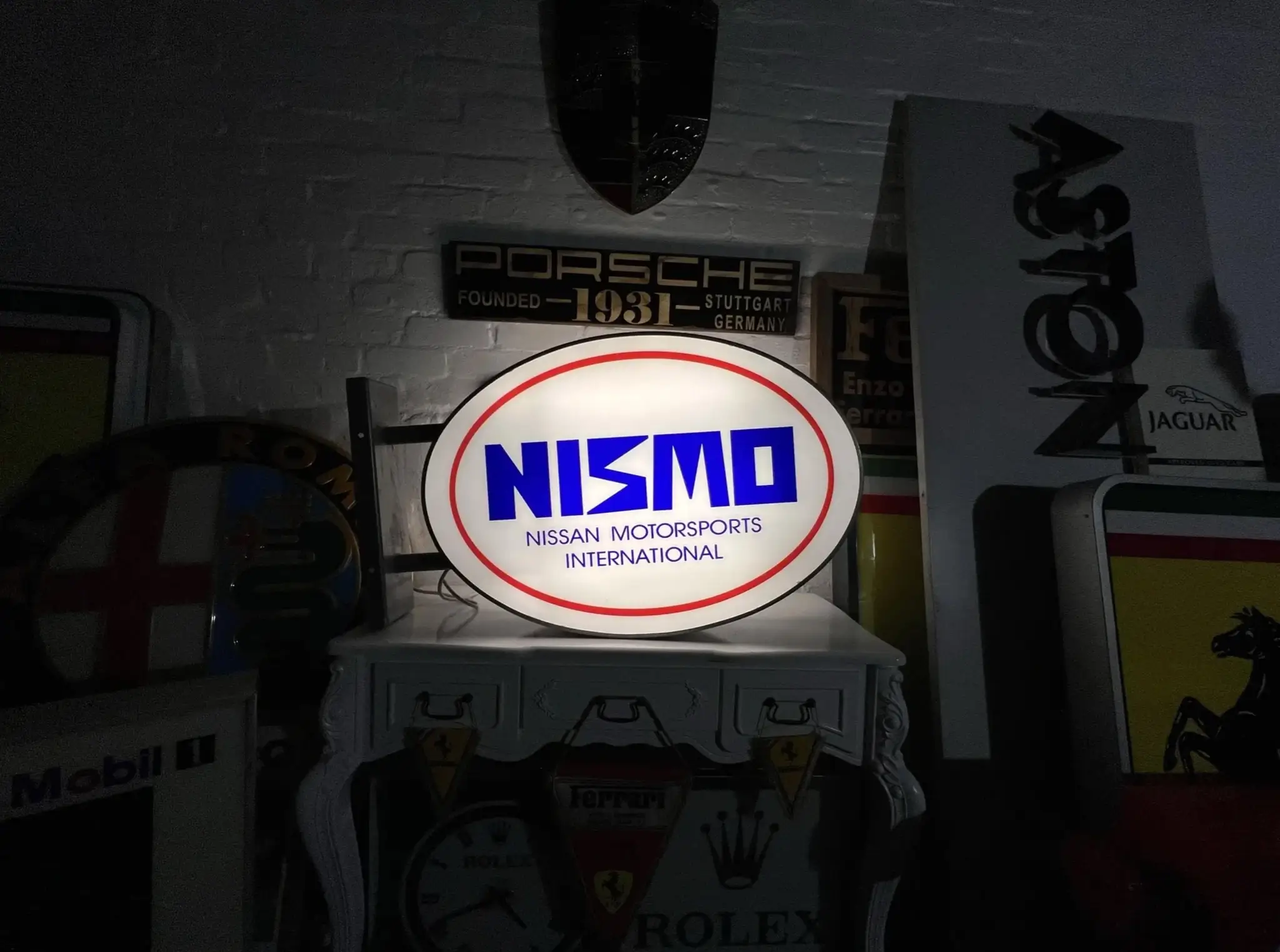 MarketPlace: 1990's Illuminated NISMO Dealership Sign | PCARMARKET