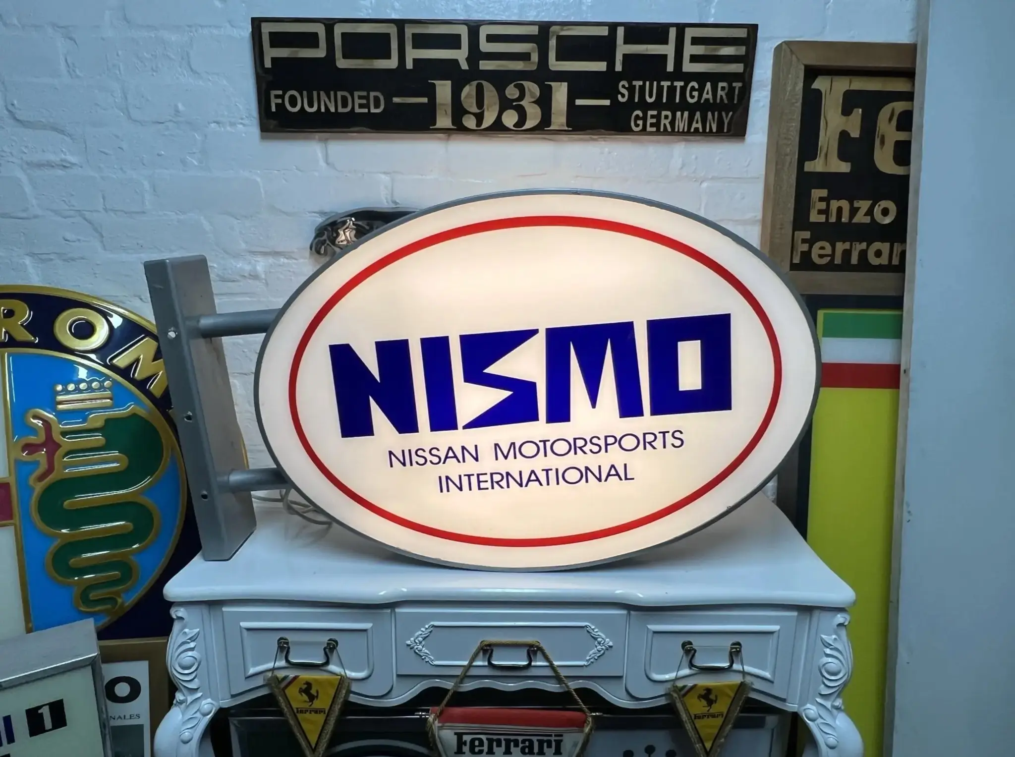 MarketPlace: 1990's Illuminated NISMO Dealership Sign | PCARMARKET