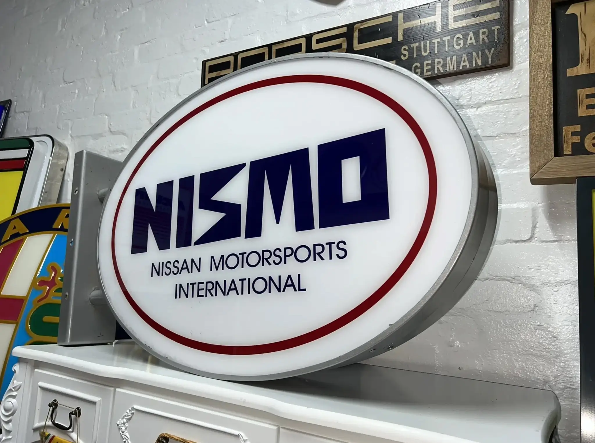 NISMO（看板） MarketPlace: 1990's Illuminated NISMO Dealership Sign | PCARMARKET