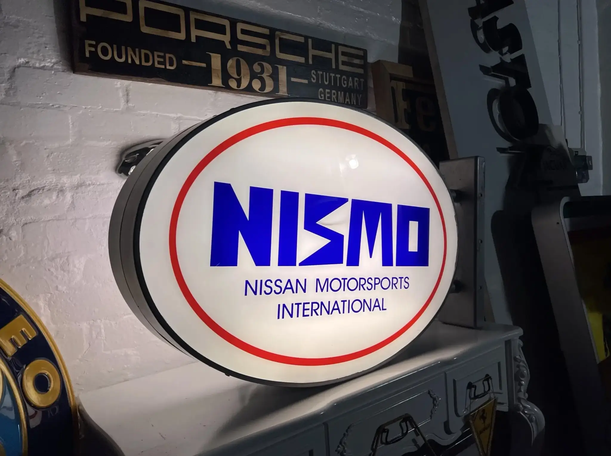 MarketPlace: 1990's Illuminated NISMO Dealership Sign | PCARMARKET