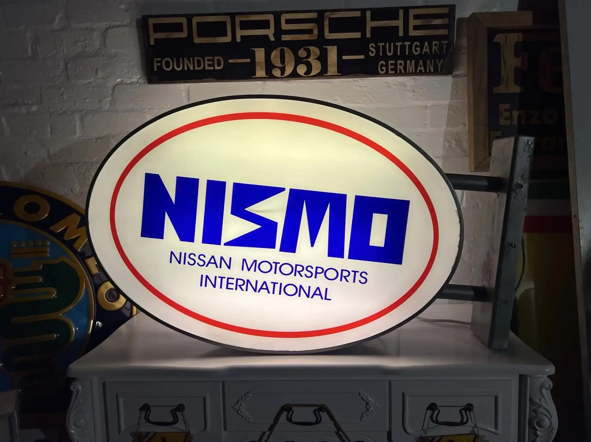 MarketPlace: 1990's Illuminated NISMO Dealership Sign | PCARMARKET