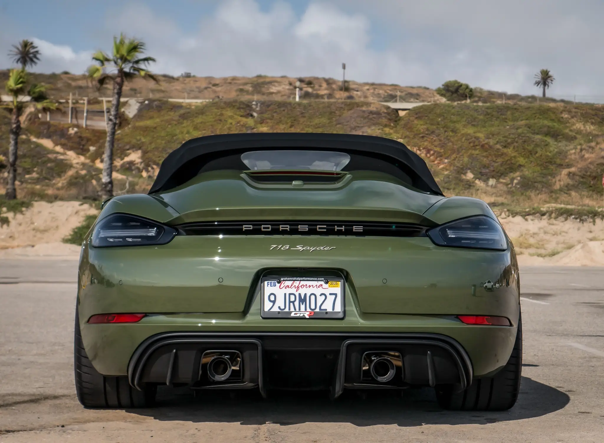 Special Wishes PTS Nato Olive 585-Mile 2022 Porsche 718 Spyder 6