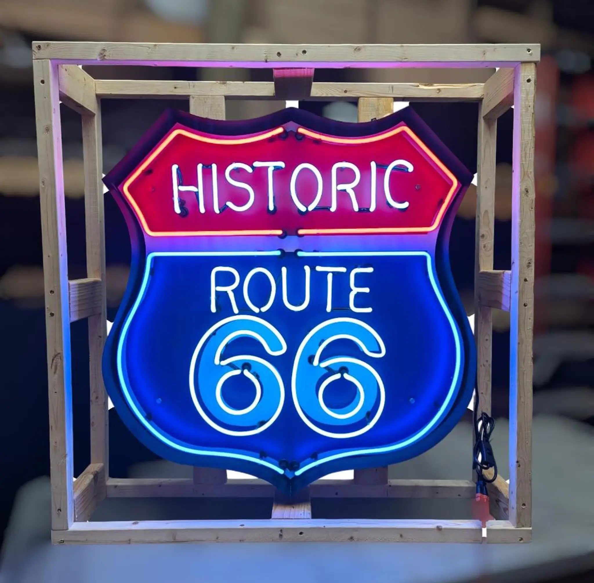 MarketPlace: Historic Route 66 Neon Sign | PCARMARKET