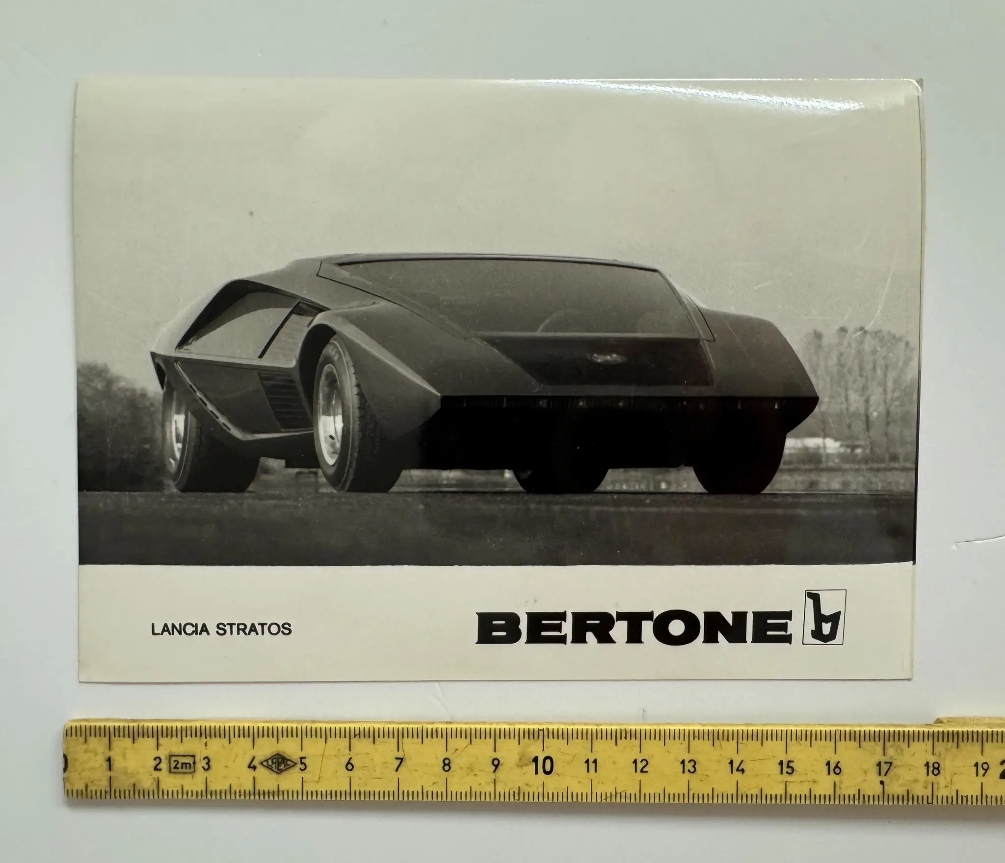 No Reserve Bertone Factory Blueprints and Stratos Zero Original