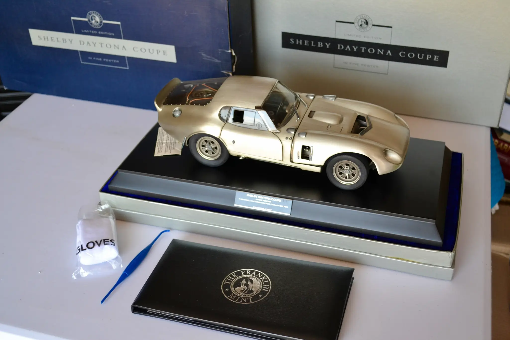 No Reserve 1:12 Scale Pewter Shelby Daytona Coupe | PCARMARKET