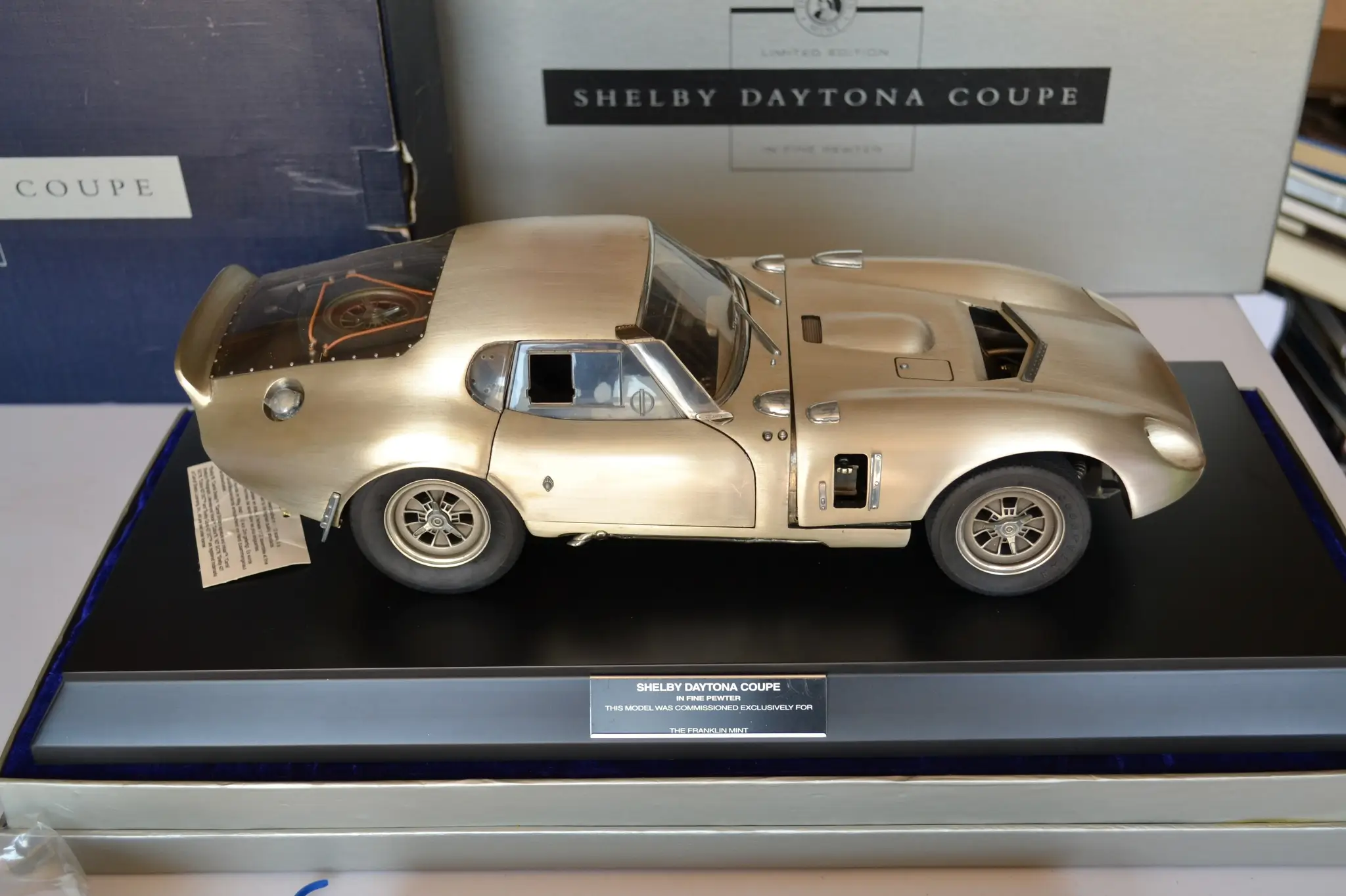 No Reserve 1:12 Scale Pewter Shelby Daytona Coupe | PCARMARKET